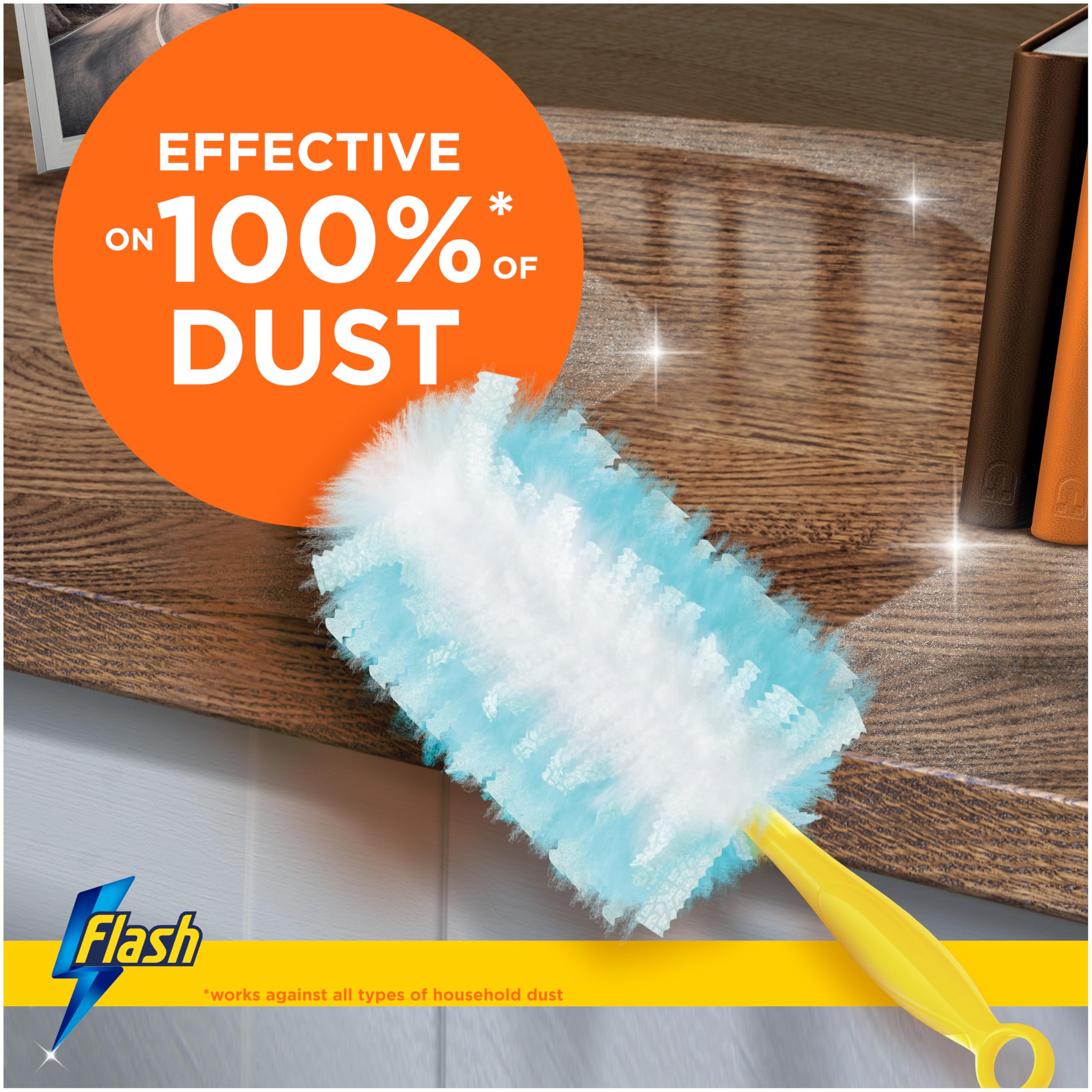 FLASH Duster Dust Magnet Refills - 54 Count (18x3) | Trap & Lock Technology | Pet Hair Removal