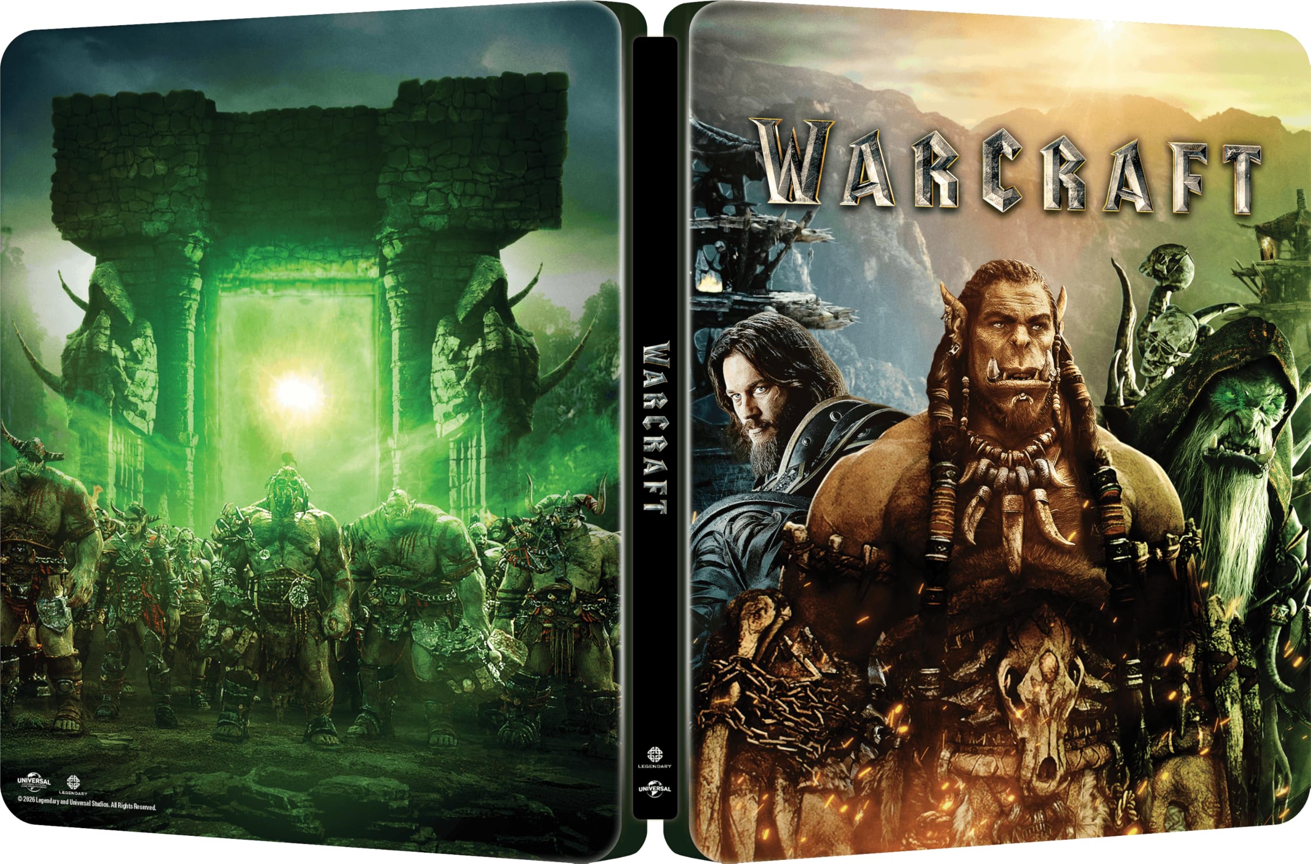 Warcraft [4K UHD & Blu-Ray] Limited Edition Steelbook 4