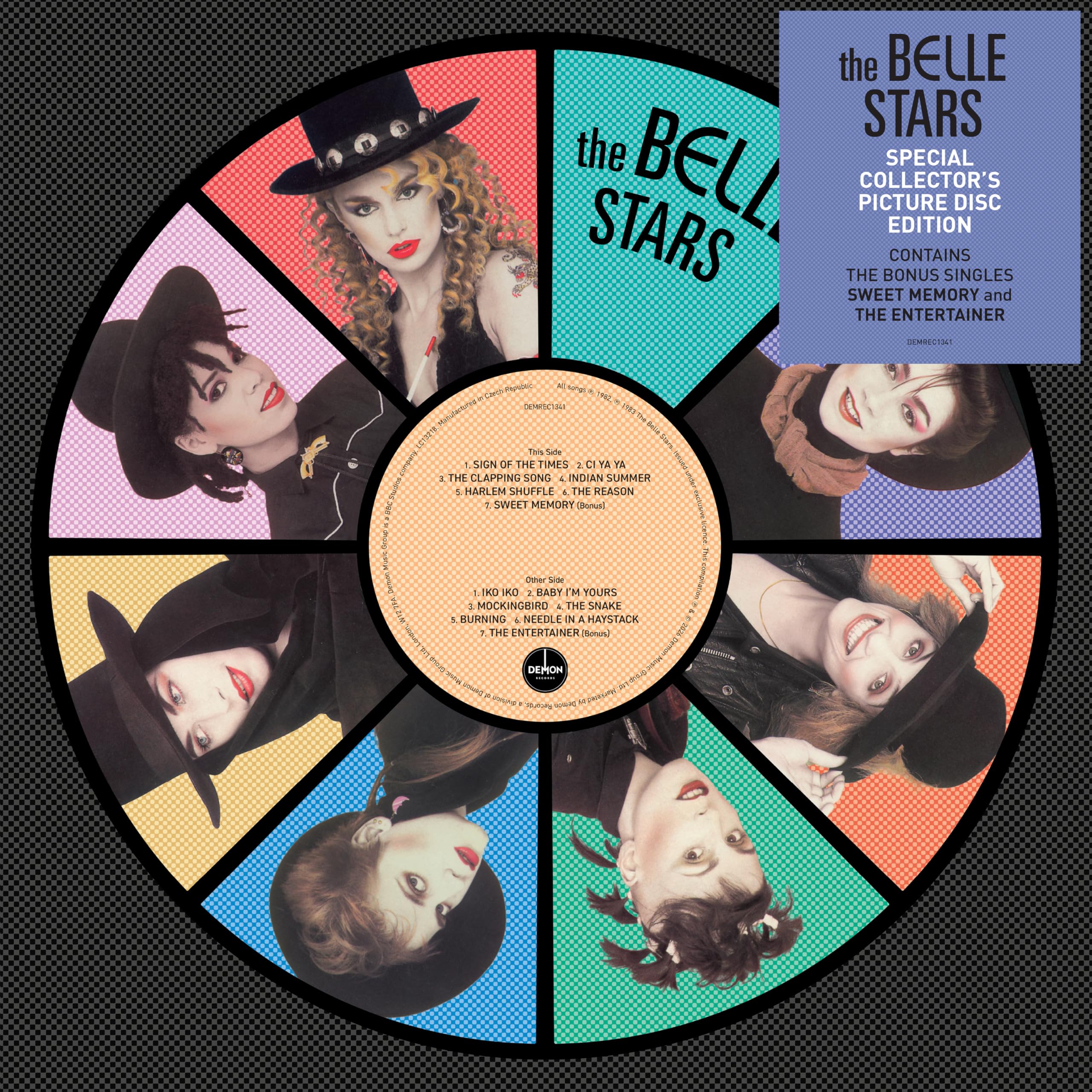 The Belle Stars - The Belle Stars [Limited Edition Picture Disc Vinyl]