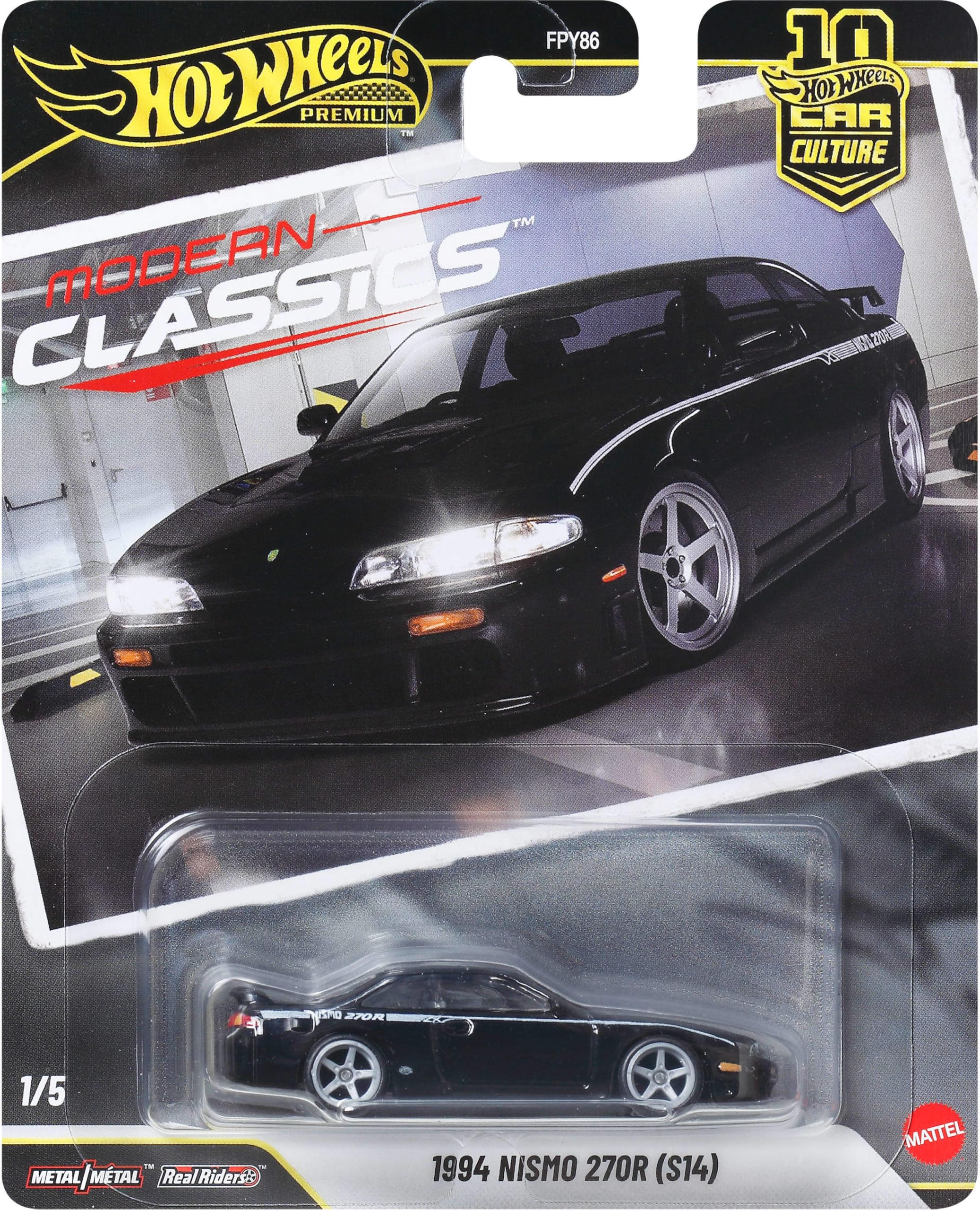 Hot Wheels Nismo 270R Car Culture Vehicle - Premium 1:64 Scale Die-Cast | Metal/Metal Body 6