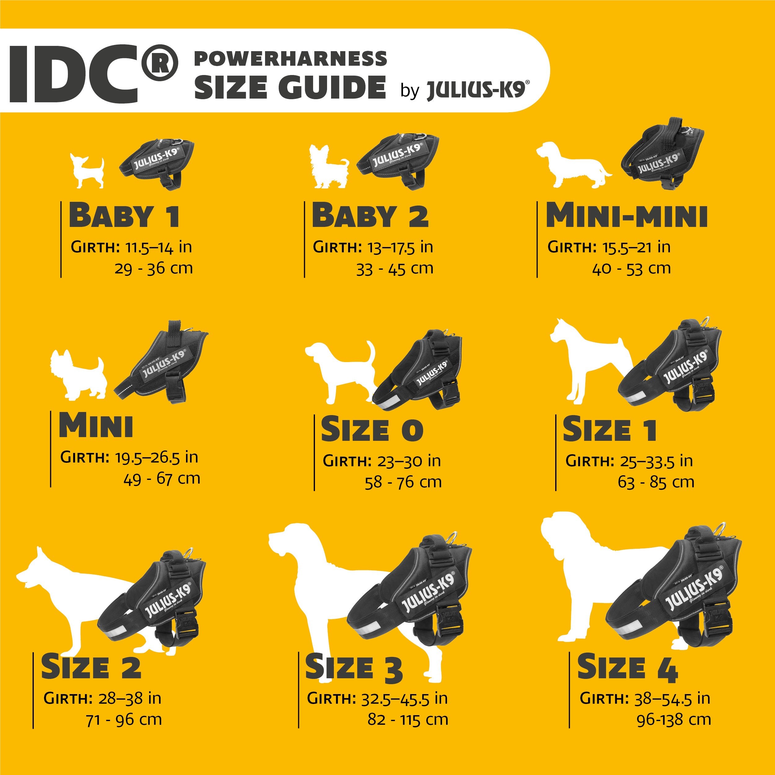 Julius-K9 IDC Powerharness - Vest Harness for Dogs | Size Mini (49-67 cm Chest) | Purple 3