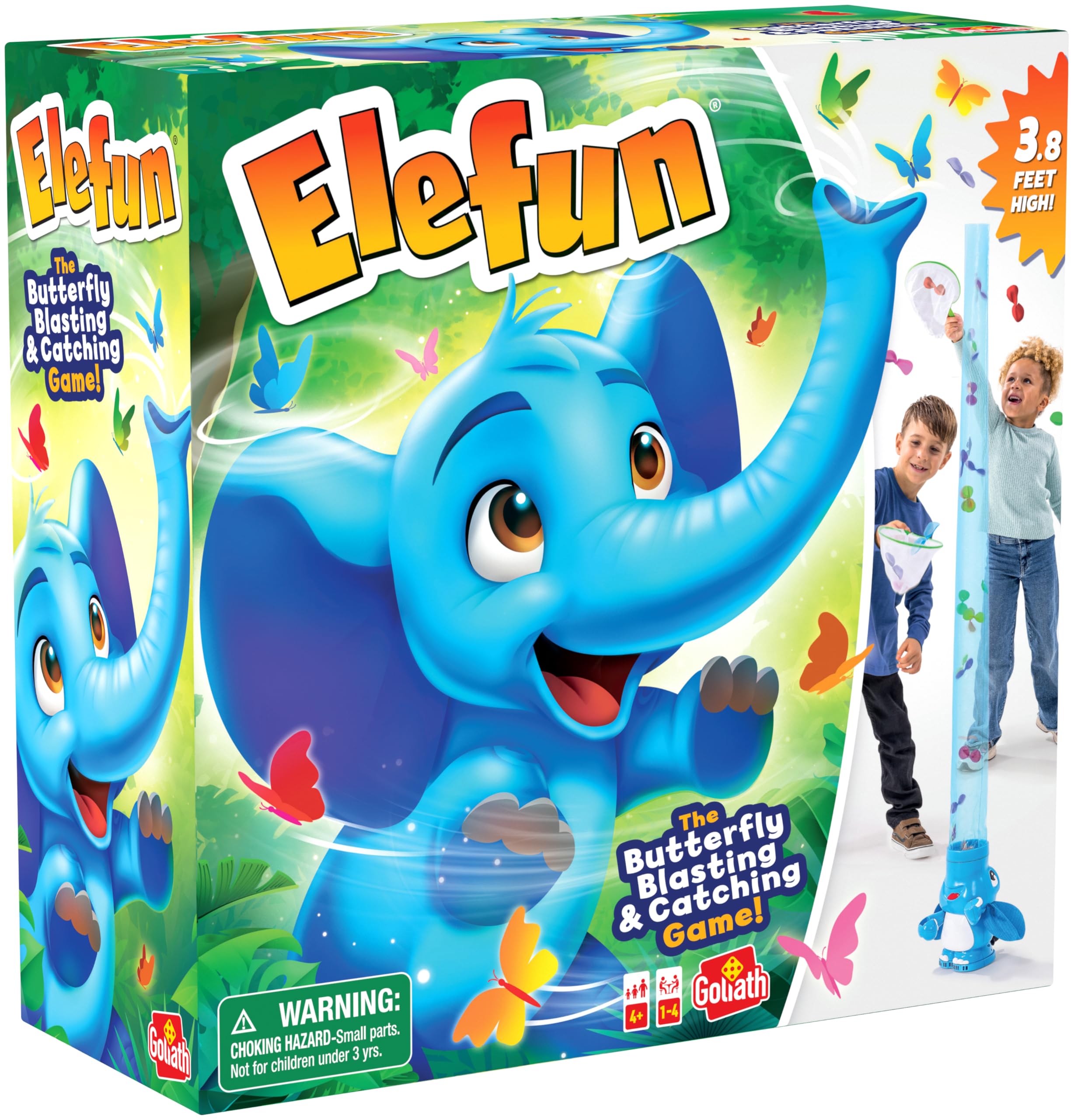 Goliath Elefun Butterfly Blasting and Catching Kids Game - Ages 4+ | 4 Players | Multicolor 7