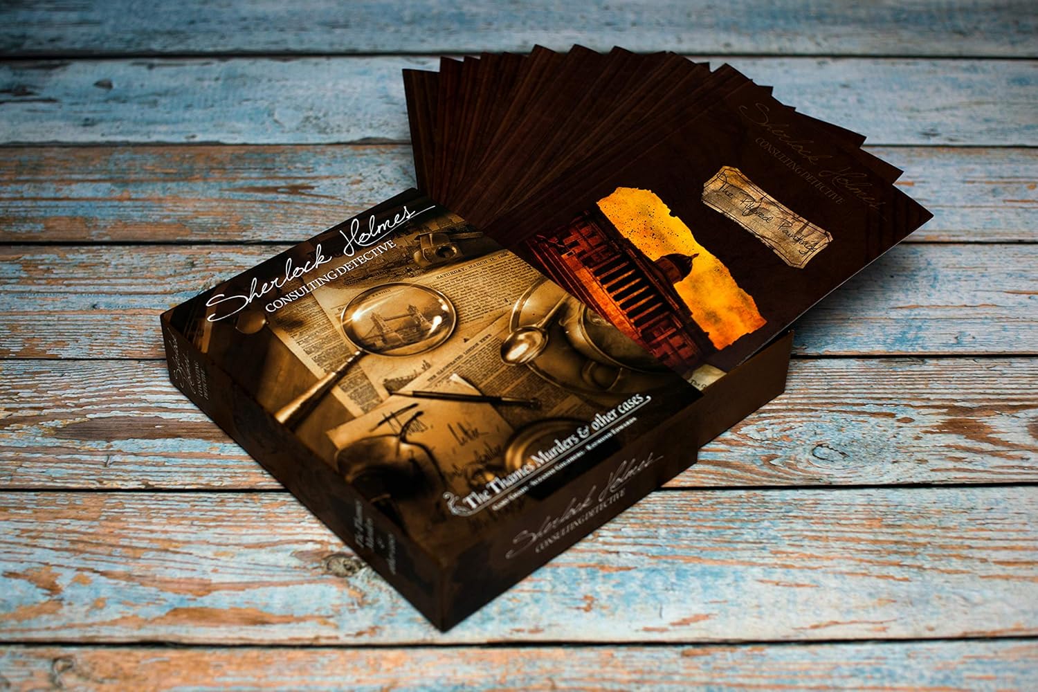 Space Cowboys Sherlock Holmes Consulting Detective: The Thames Murders and Other Cases Board Game 9