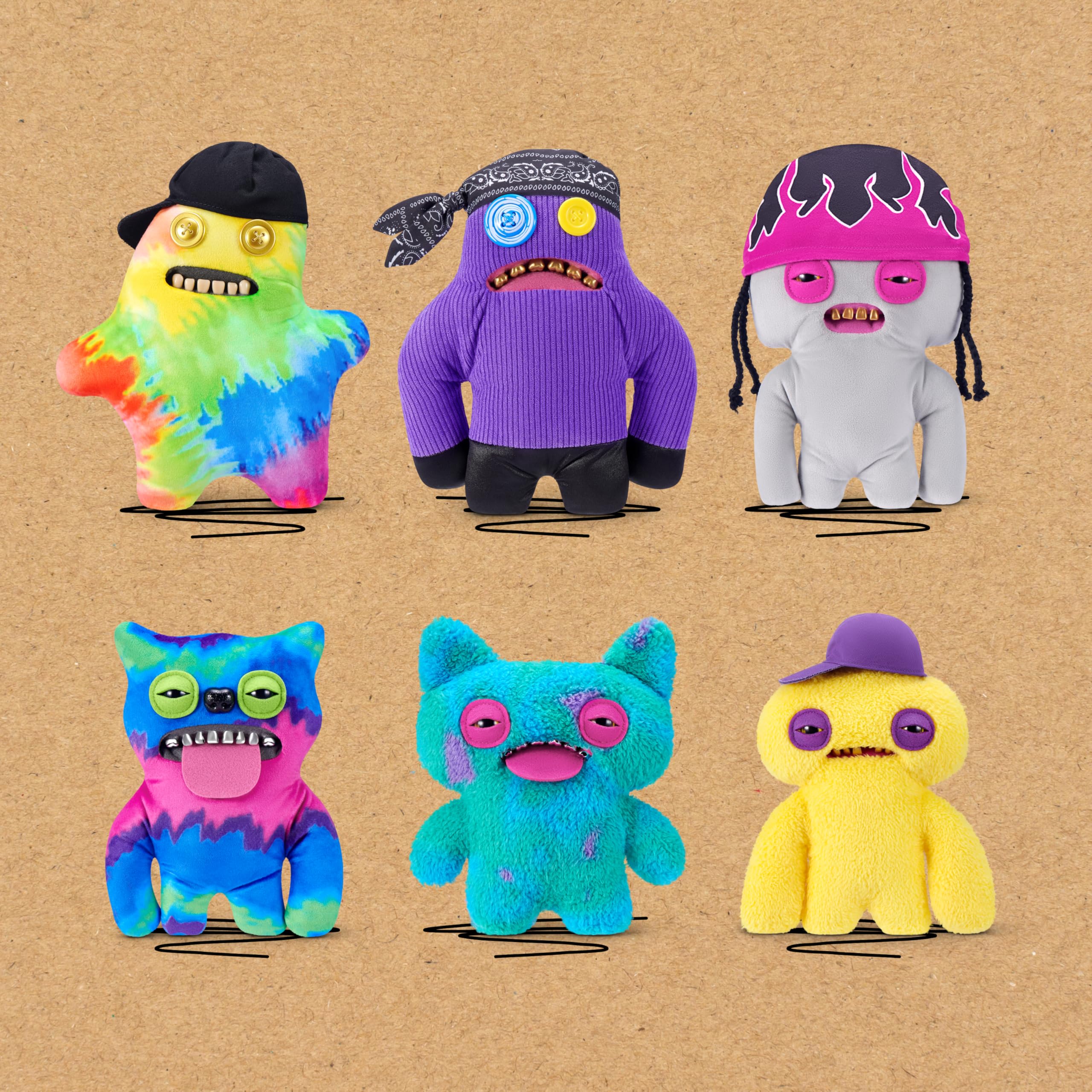 Fuggler Fugg Life Sir Splodge A Lot 9-Inch Plush Toy by ZURU | Human-like Teeth 4