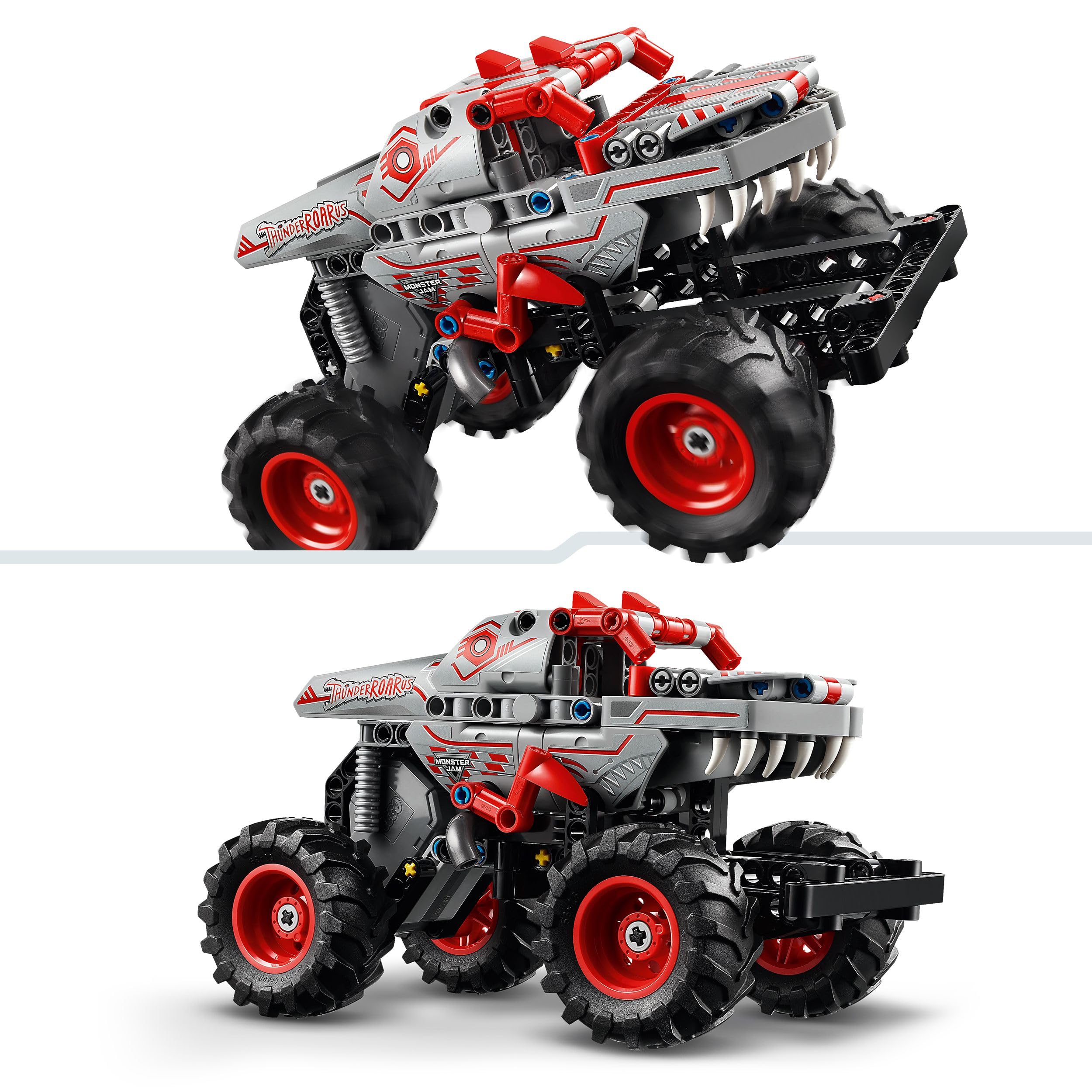 LEGO Technic Monster Jam ThunderROARus Pull-Back Truck Toy - Vehicle Buildi 7