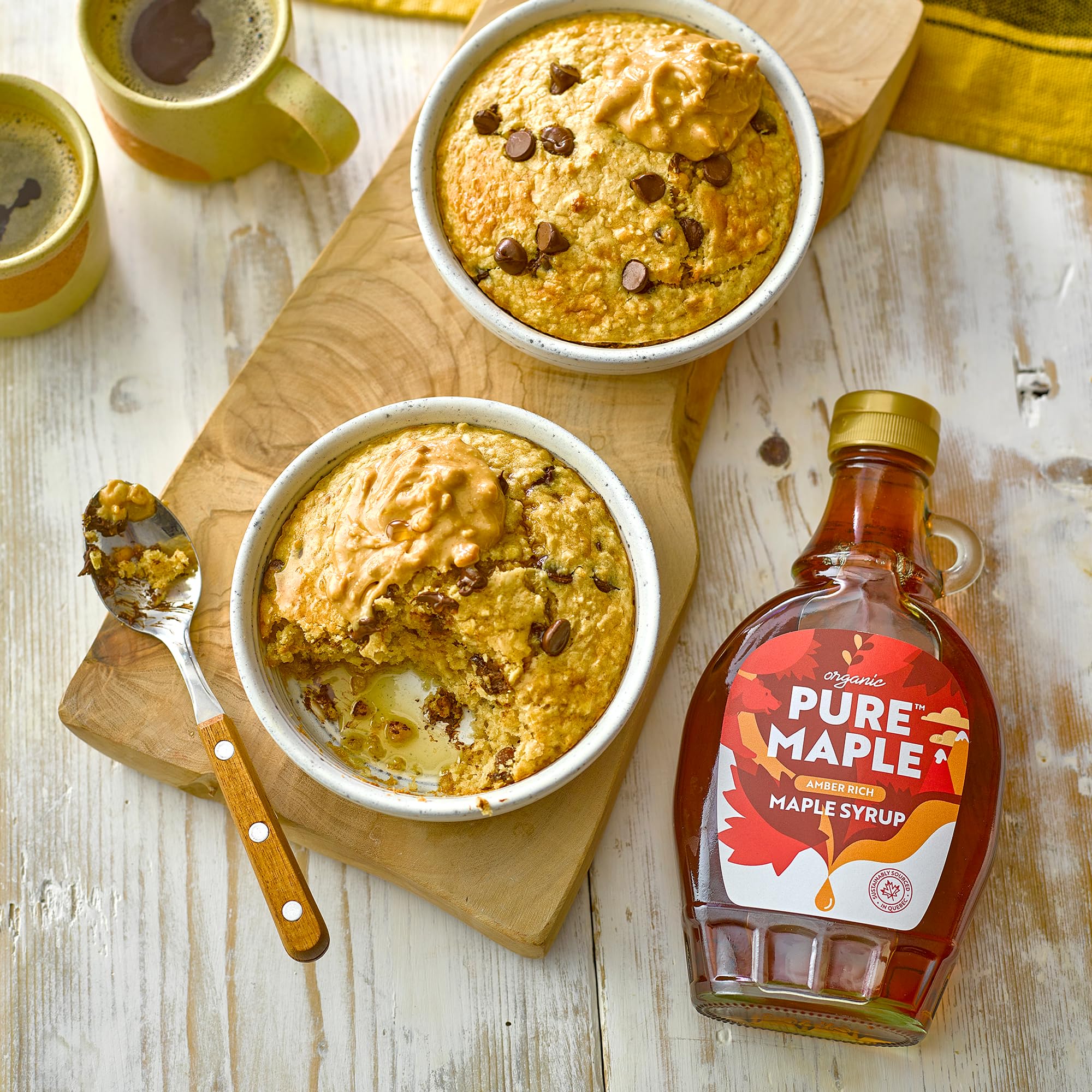 Pure Maple – 100 % kanadischer Ahornsirup, Klasse A, organisch, bernsteinfarbener, reichhaltiger Geschmack 7