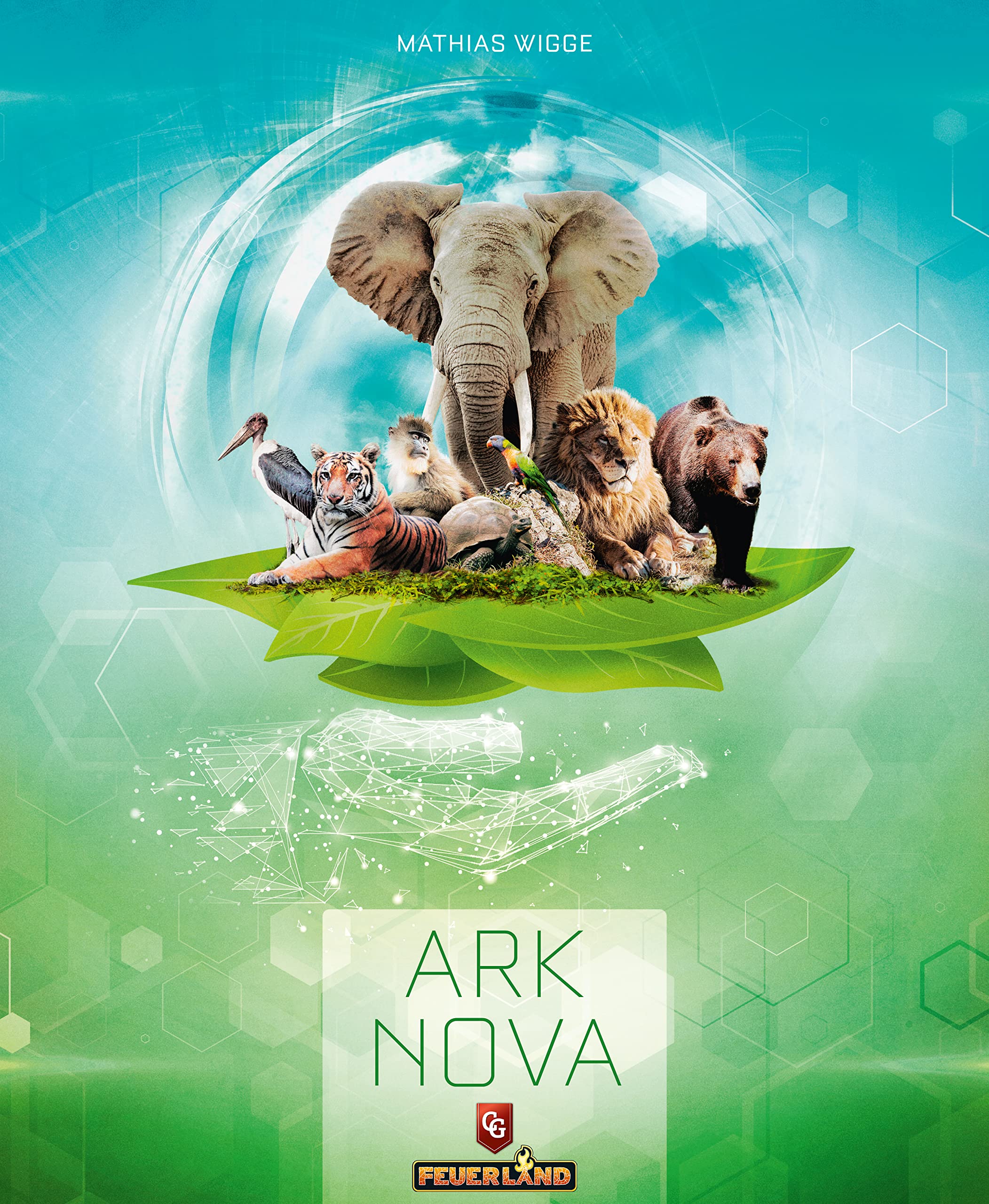 Capstone Games Ark Nova Board Game | Ages 14+ | 1-4 Players | 90-150 Minutes Playing Time 7