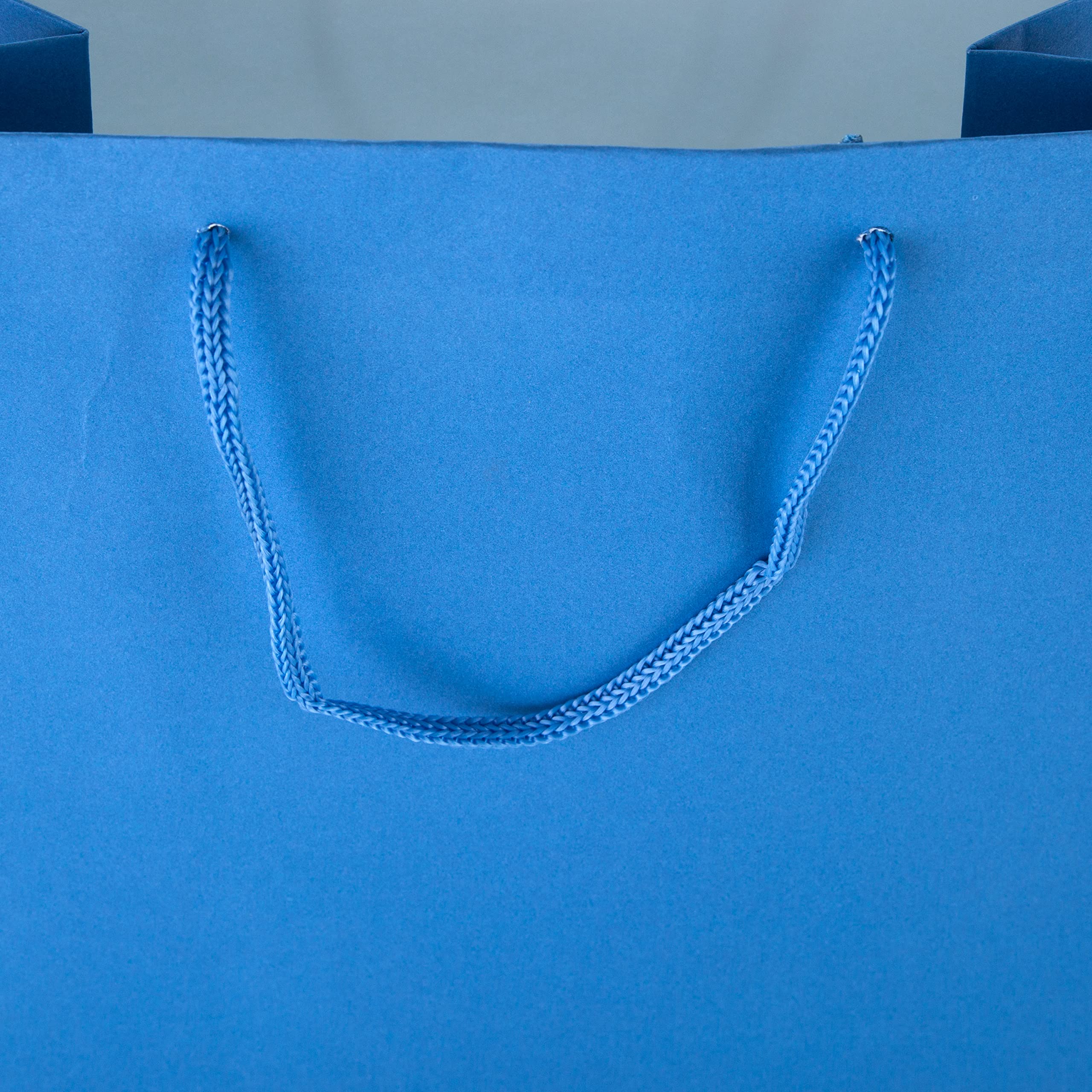 Hallmark Large Plain Blue Gift Bag - Multi-Occasion Use | FSC Certified Paper 6