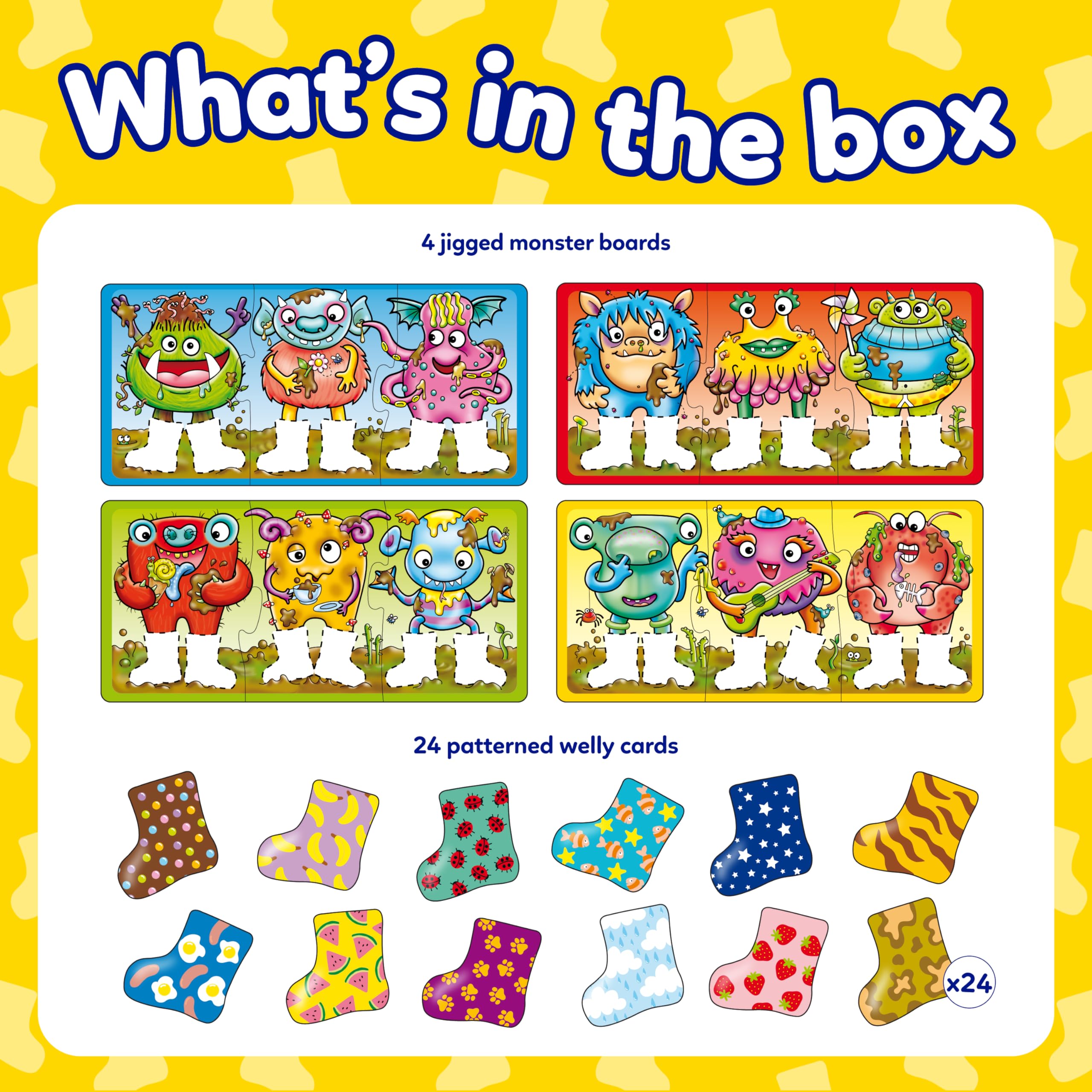 Orchard Toys Smelly Wellies Matching & Pairing Card Game for Ages 2-6 | 2-4 Players 3
