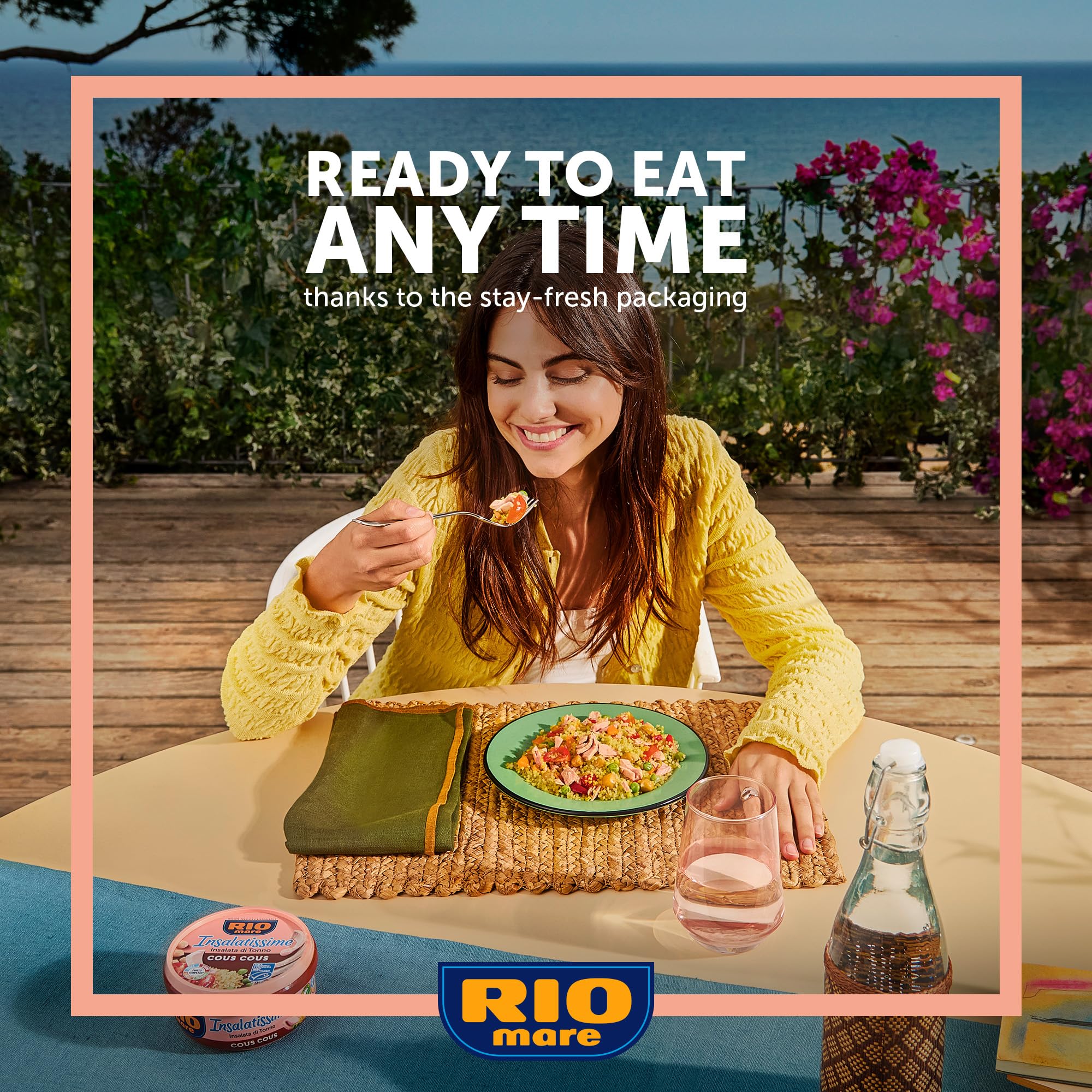 Rio Mare Insalatissime Cous Cous and Tuna - Ready to Eat Meal | 160g 3