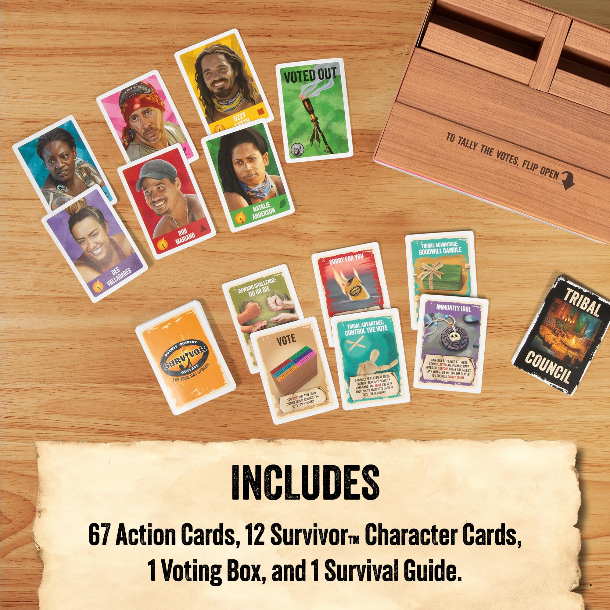 Exploding Kittens Survivor: The Tribe Has Spoken Family Party Card Game | Ages 8+ | 2025 Release 3