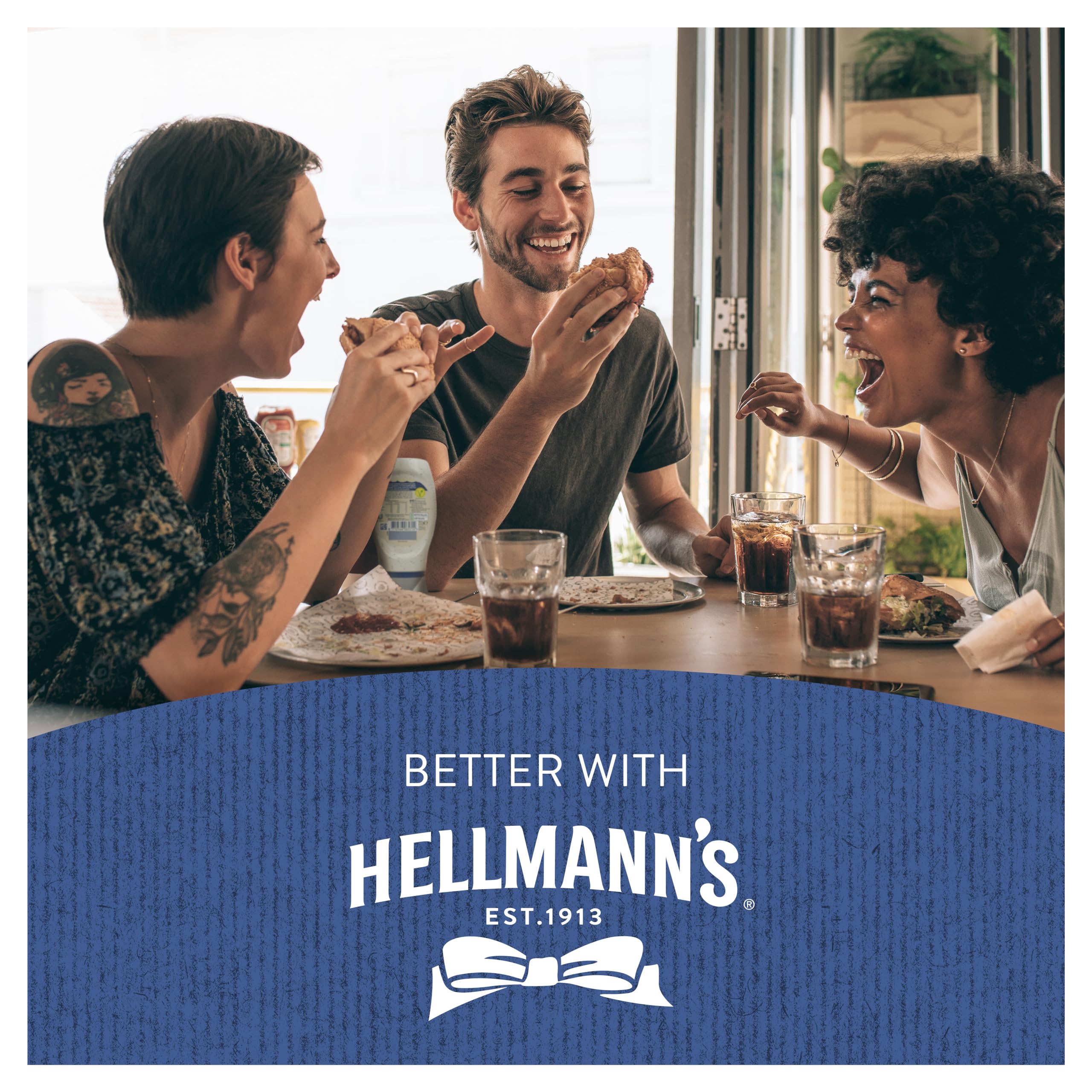 Hellmann's Roasted Garlic Mayonnaise Condiment - Squeeze Bottle (253g) 4