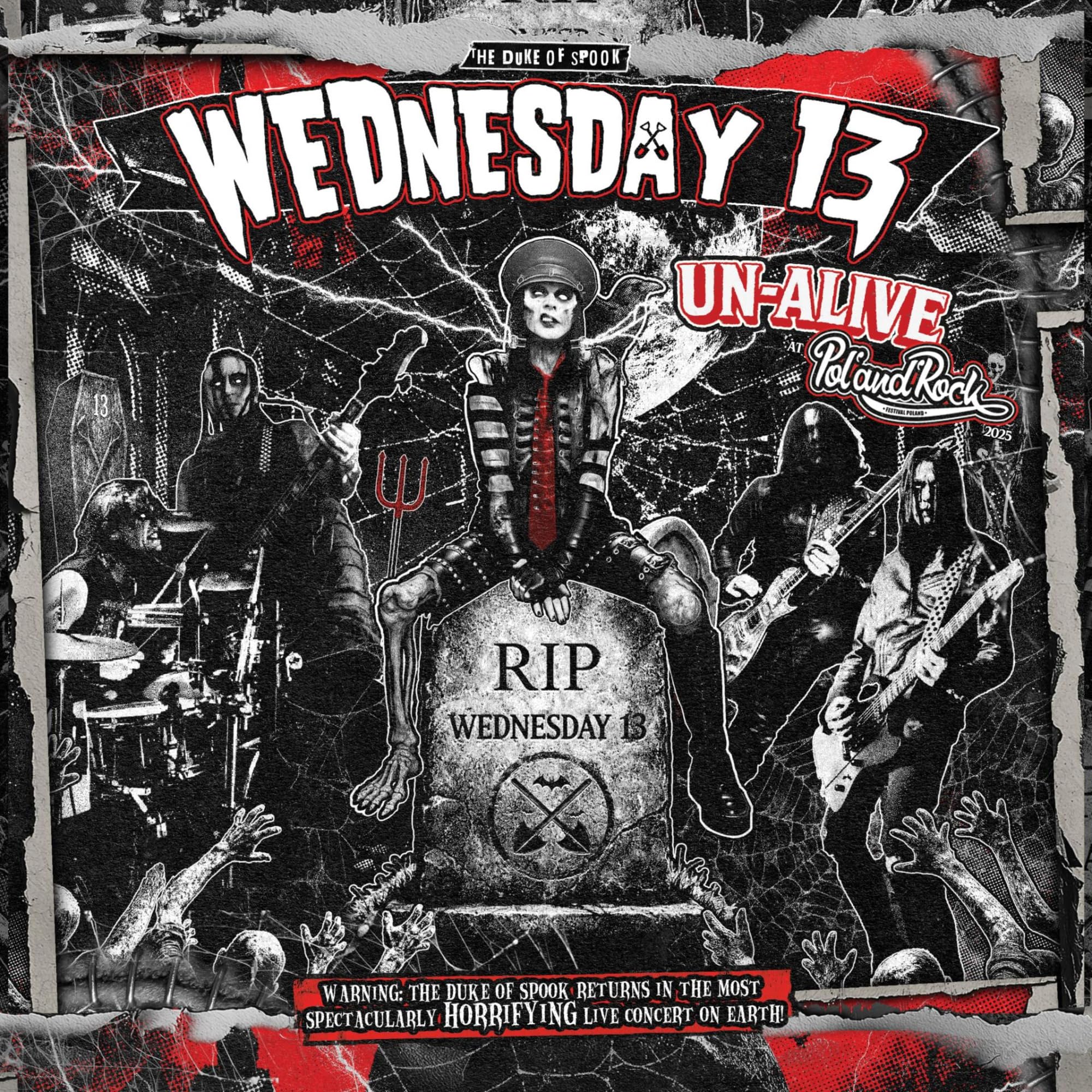 Wednesday 13 - Un-Alive from Pol'and'Rock 2025 [CD]