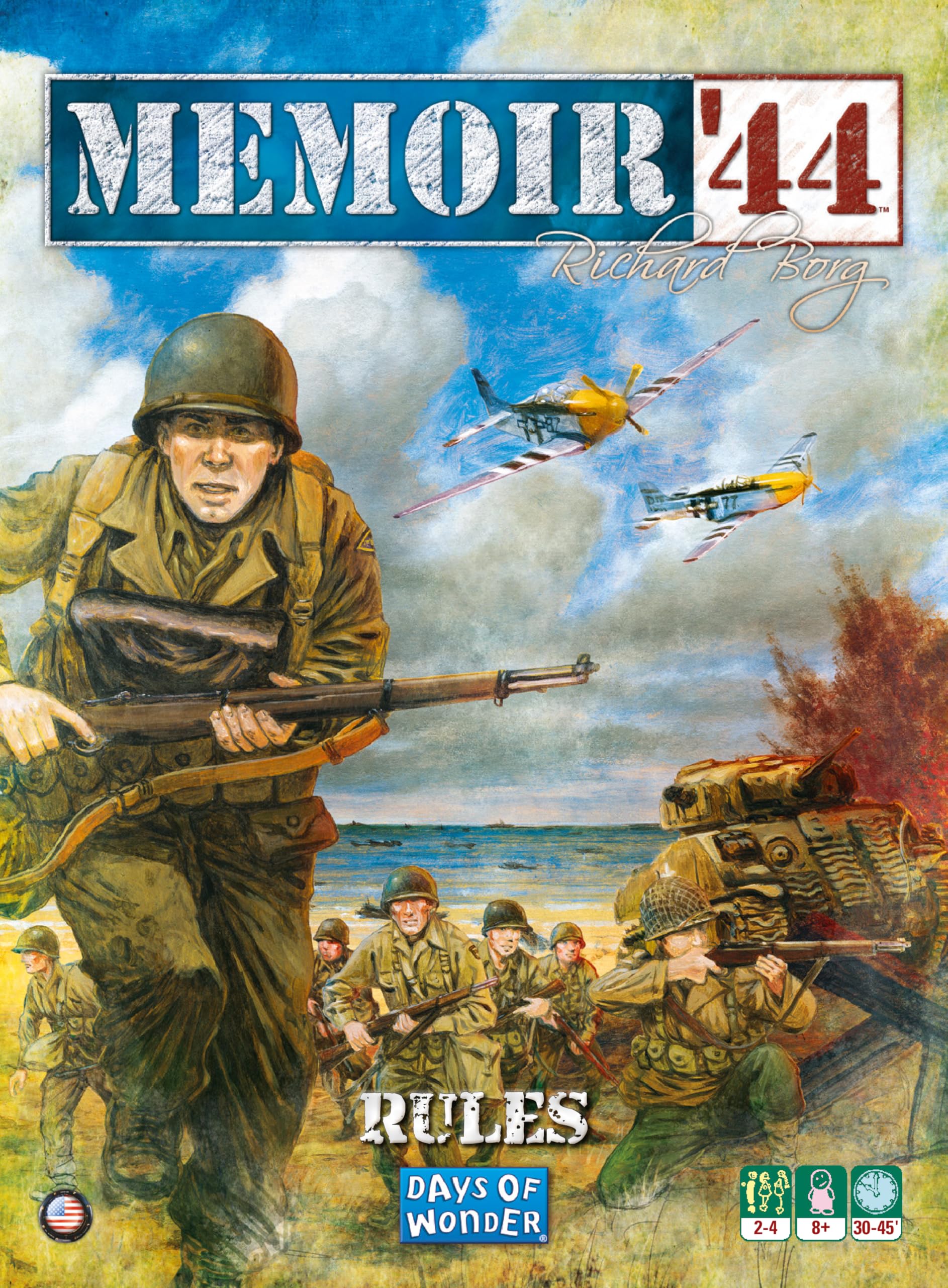 Asmodee Memoir '44 Refresh Board Game | Ages 8+ | 2-4 Players | 45+ Min 5