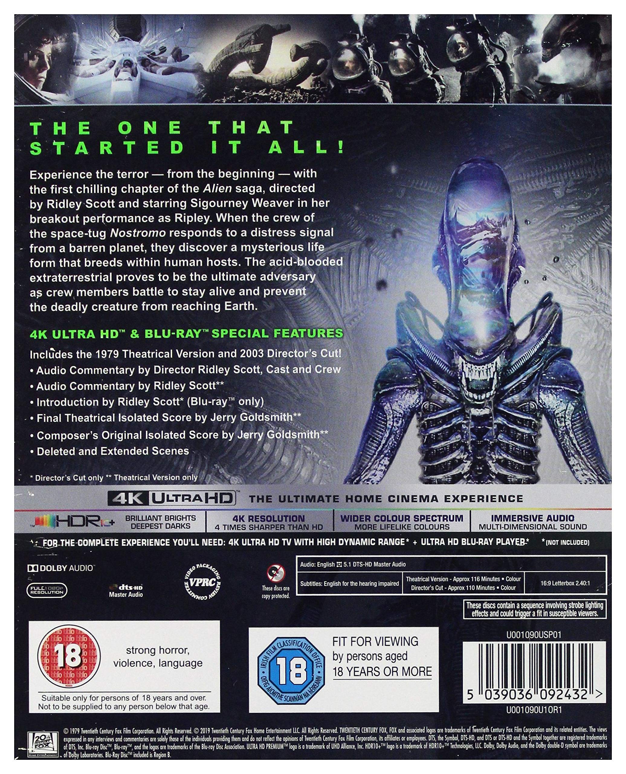 Alien [4K Blu-ray]