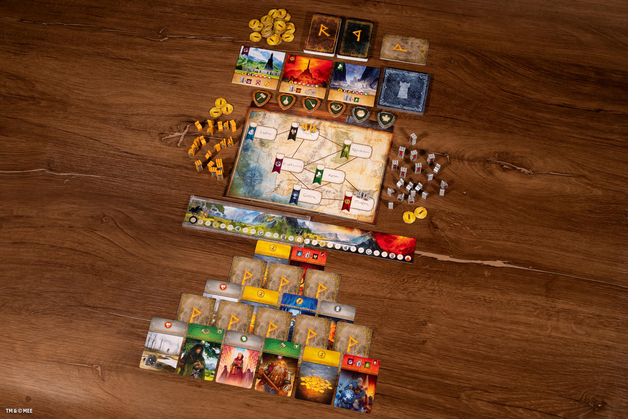 Asmodee The Lord of the Rings: Duel for Middle-Earth Board Game | Ages 10+ | 2 Players | 30 Min 6
