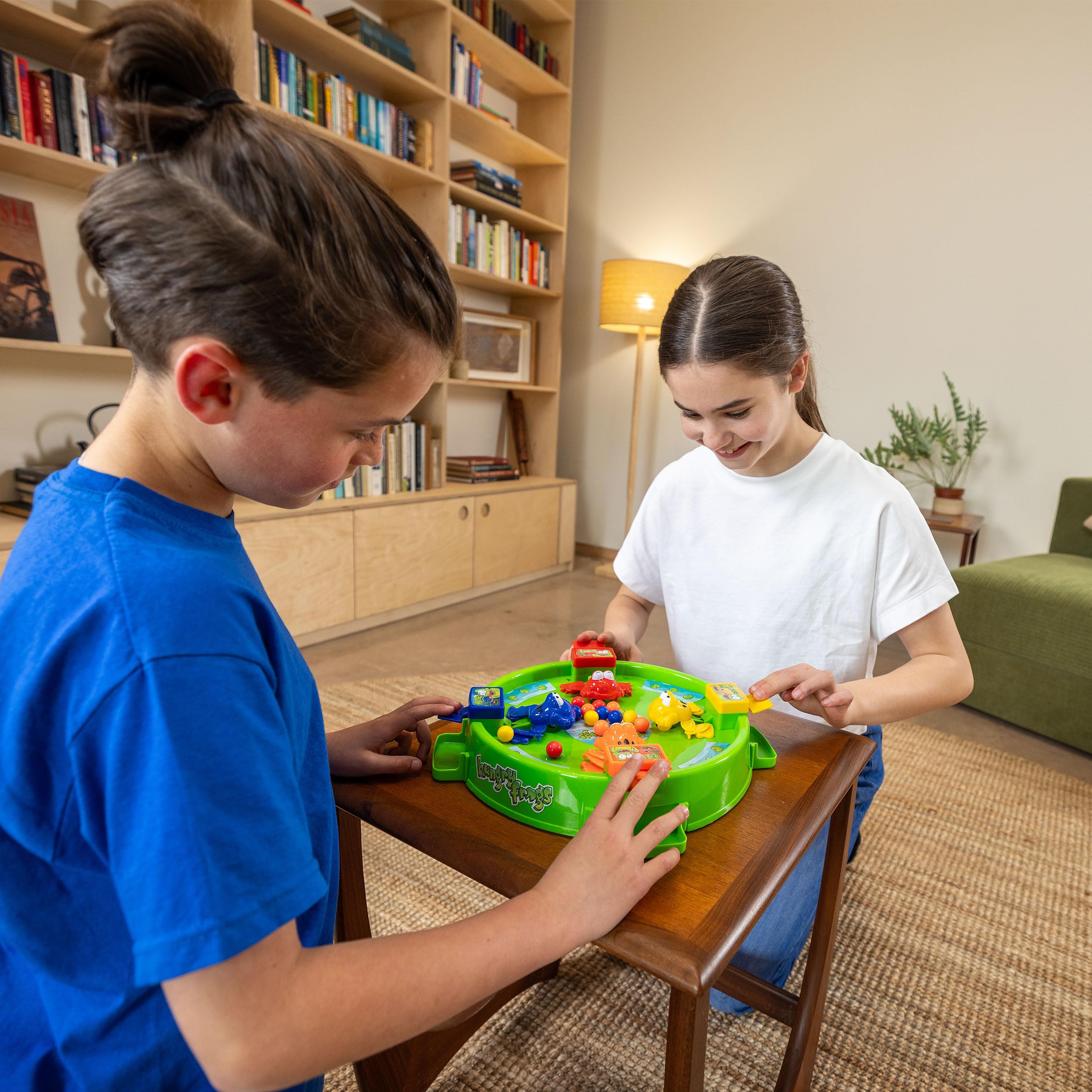 Toyrific Hungry Frogs Board Game - Classic 4 Player Family Game | Hand-Eye Coordination Builder | Ages 3+ 3