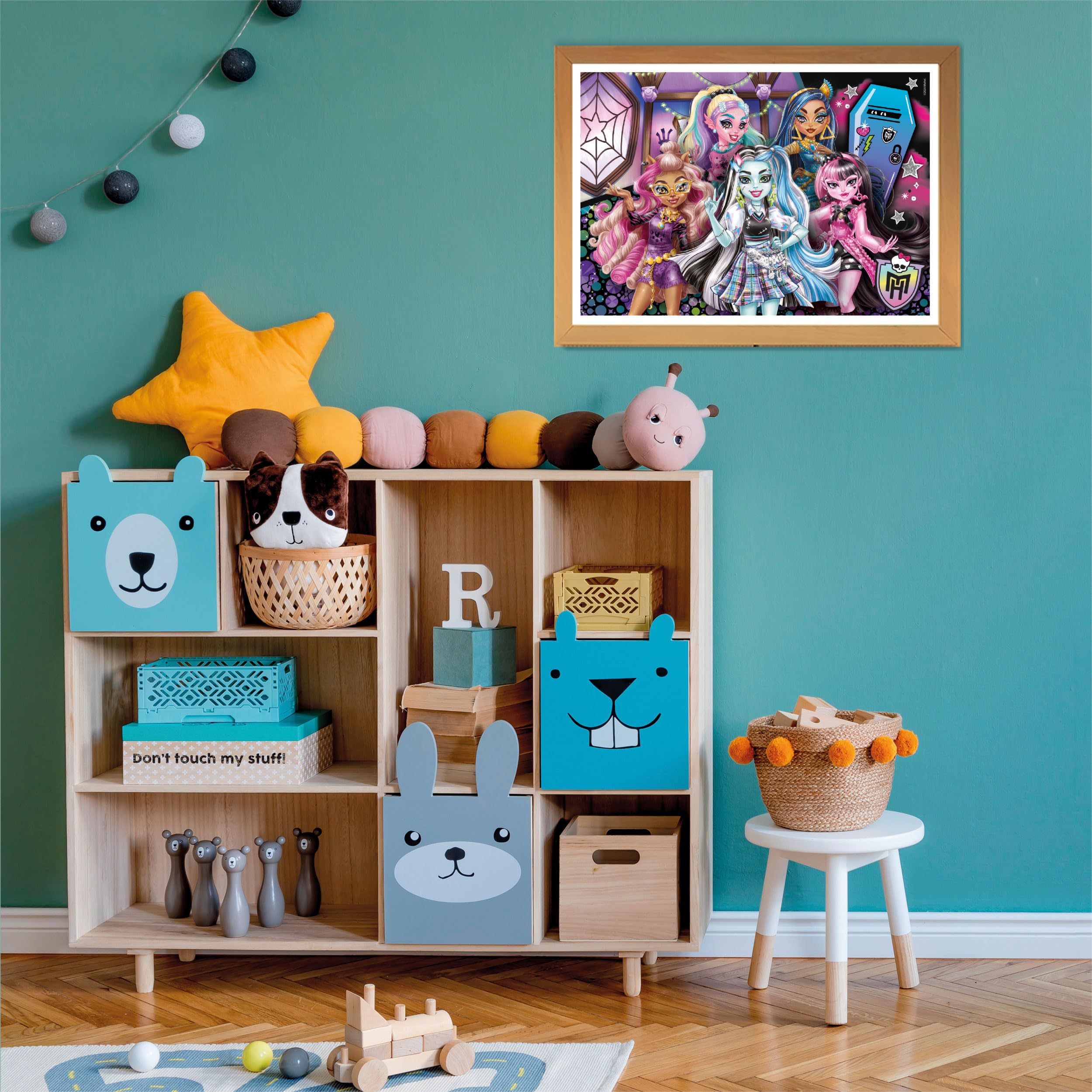 Clementoni Monster High 104-Piece Jigsaw Puzzle - Supercolor Cartoon for Kids 7