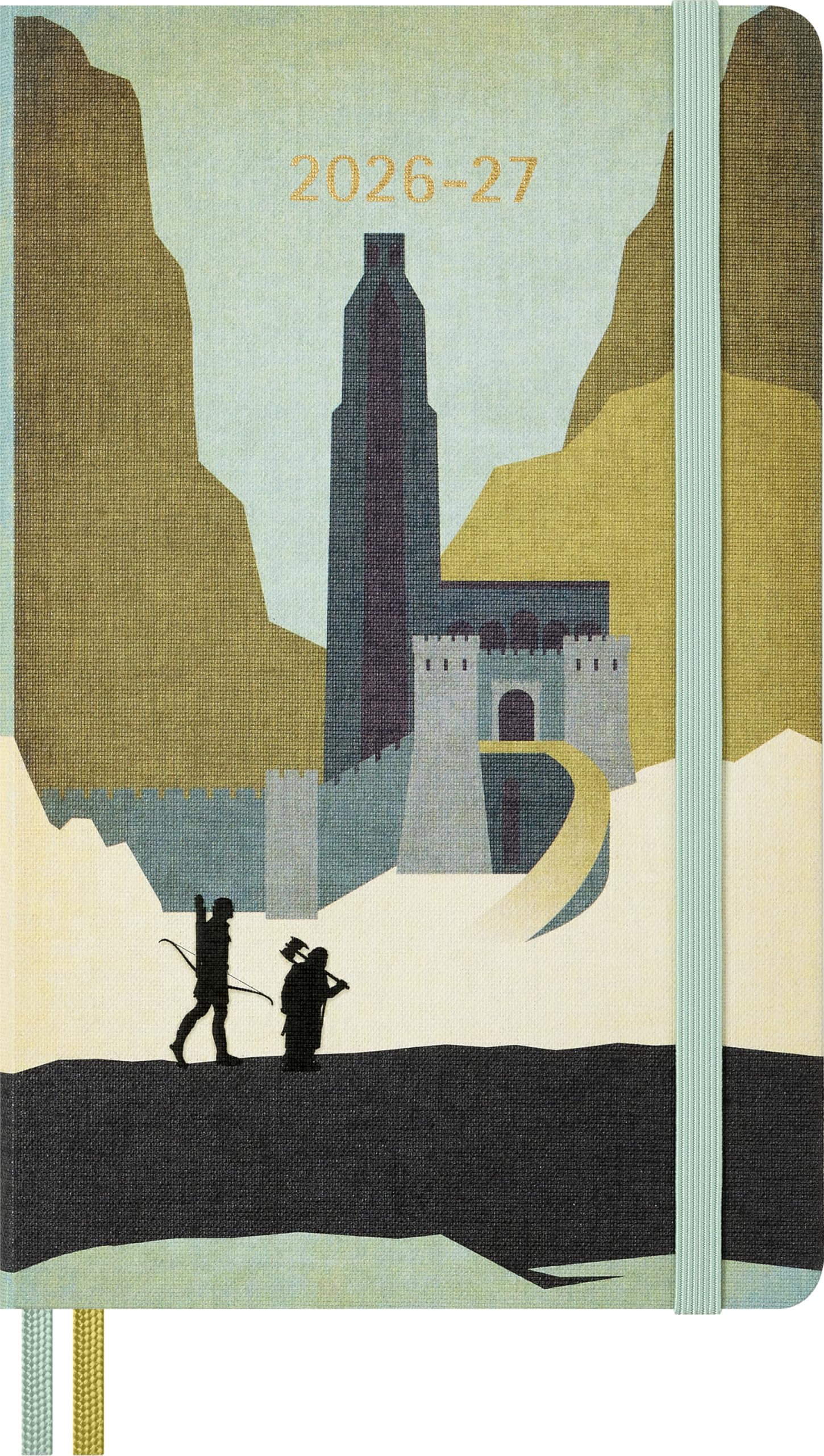 Moleskine The Lord of the Rings 18-Month Weekly Planner 2026-27 | Large Size | Fabric Hardcover