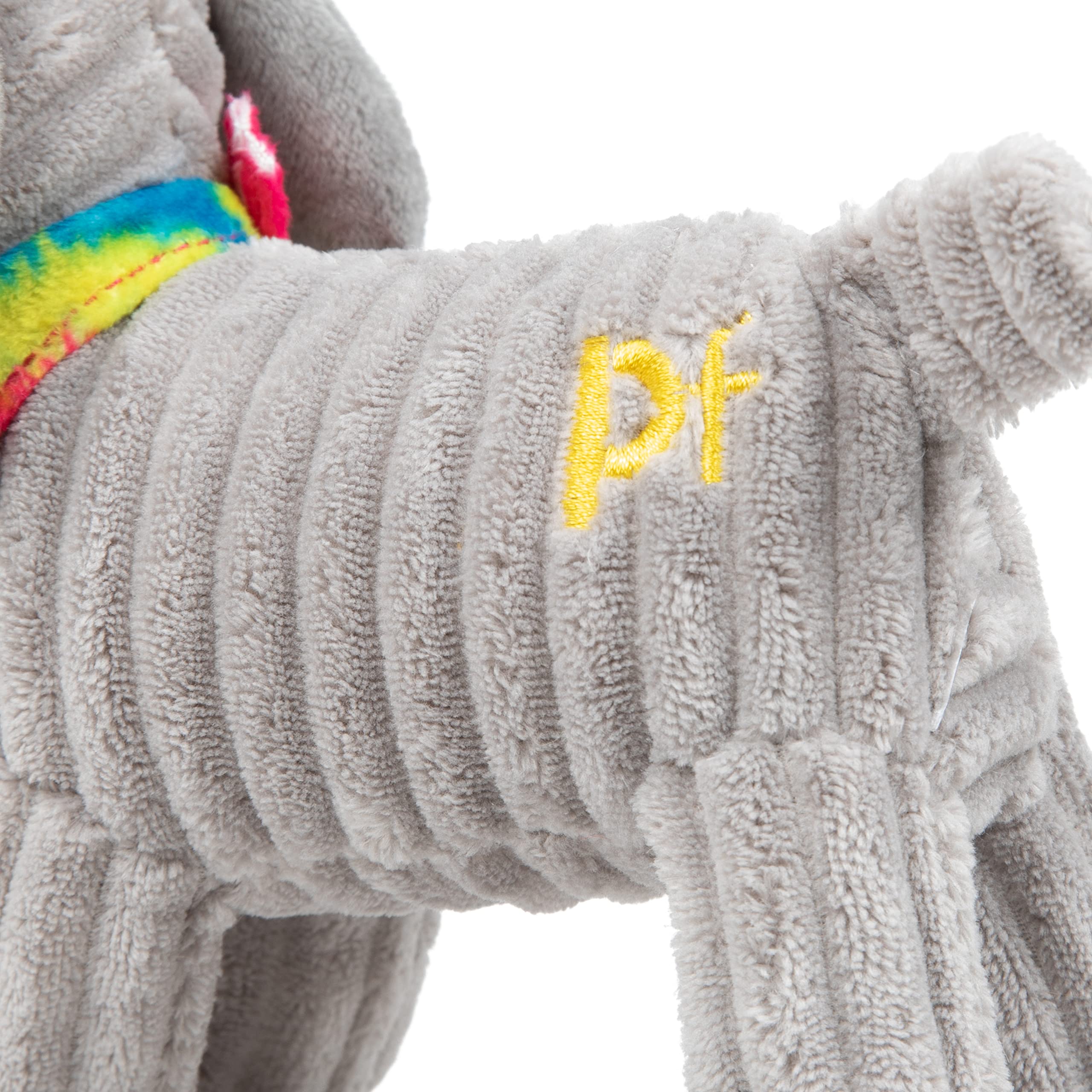 Petface Fun Freddi Cord Plush Dog Toy - Built-in Squeaker | 170x120x160mm | Pack of 1 5