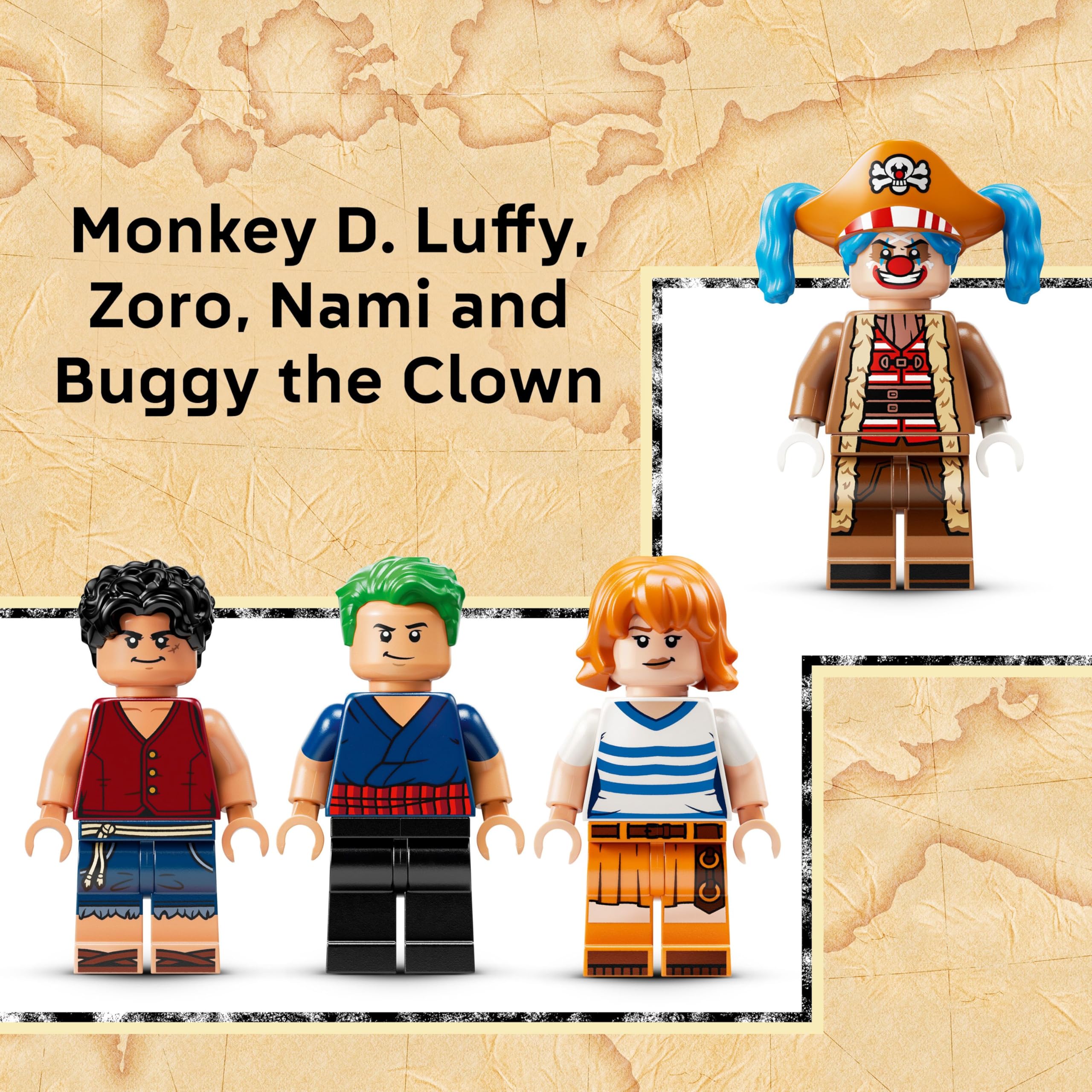 LEGO ONE PIECE Buggy the Clown's Circus Tent Building Set 75637 | Ages 8+ 5