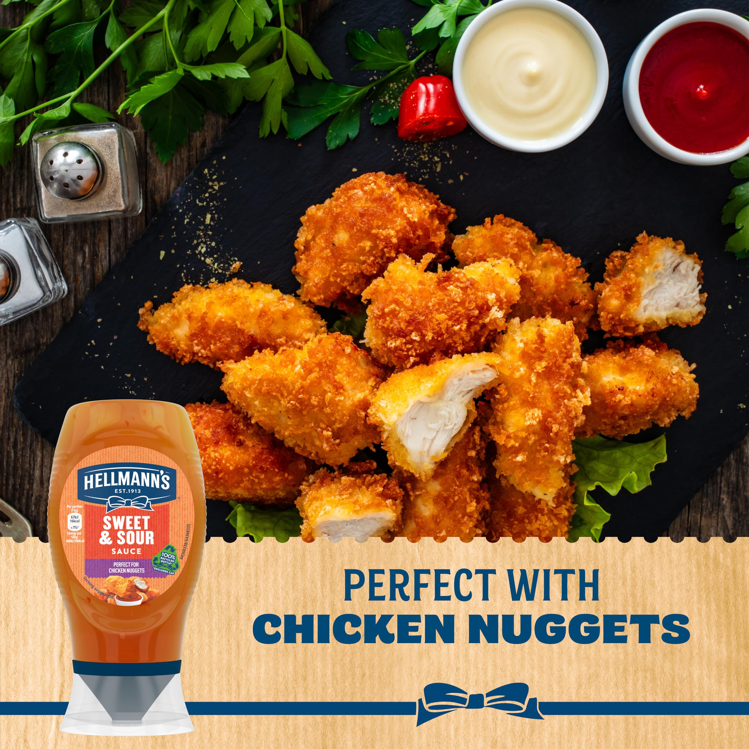 Hellmann's Sweet & Sour Sauce with Apricots, Vinegar & Spices | Vegan & Gluten Free | 250ml 4
