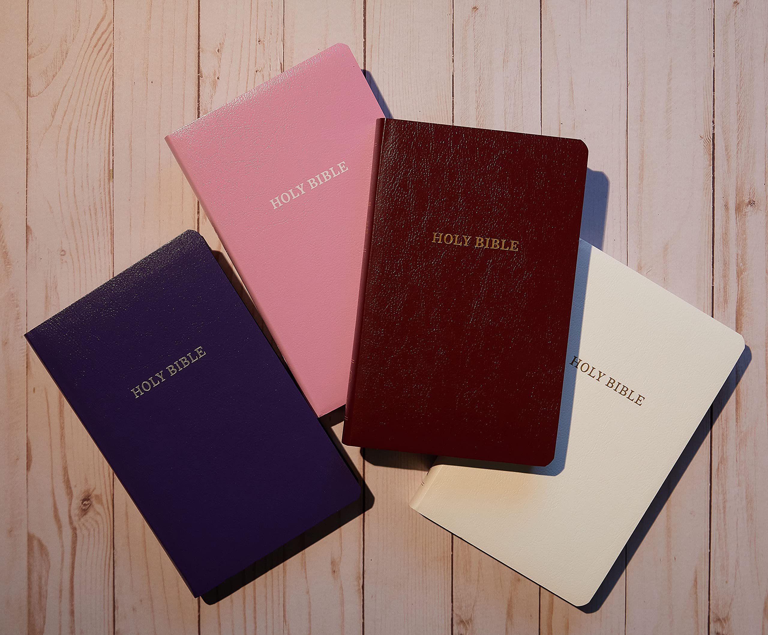 Thomas Nelson KJV Gift and Award Bible - Imitation Leather, Pink, Red Letter Edition 5