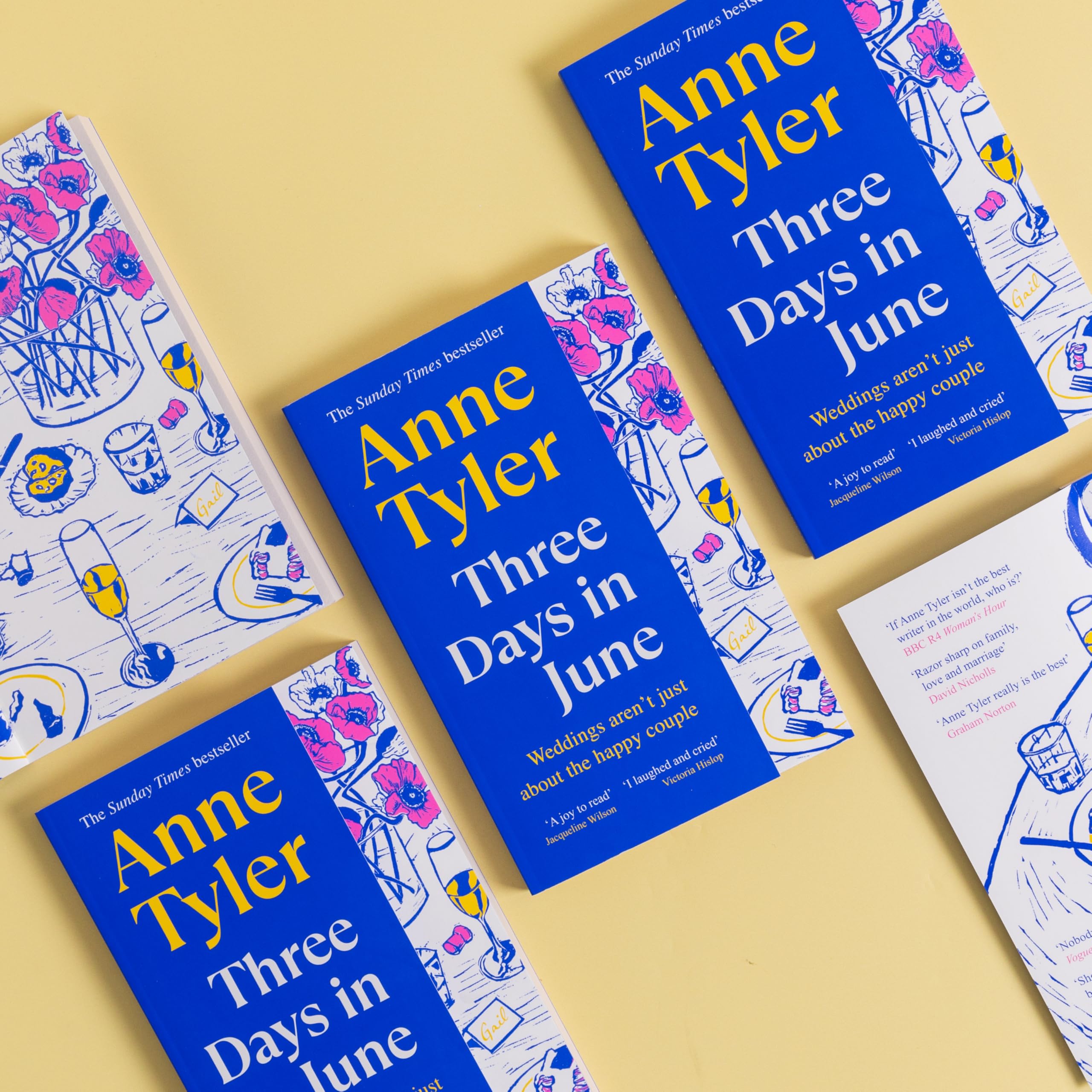 Anne Tyler - Three Days in June | Contemporary Fiction Paperback 6