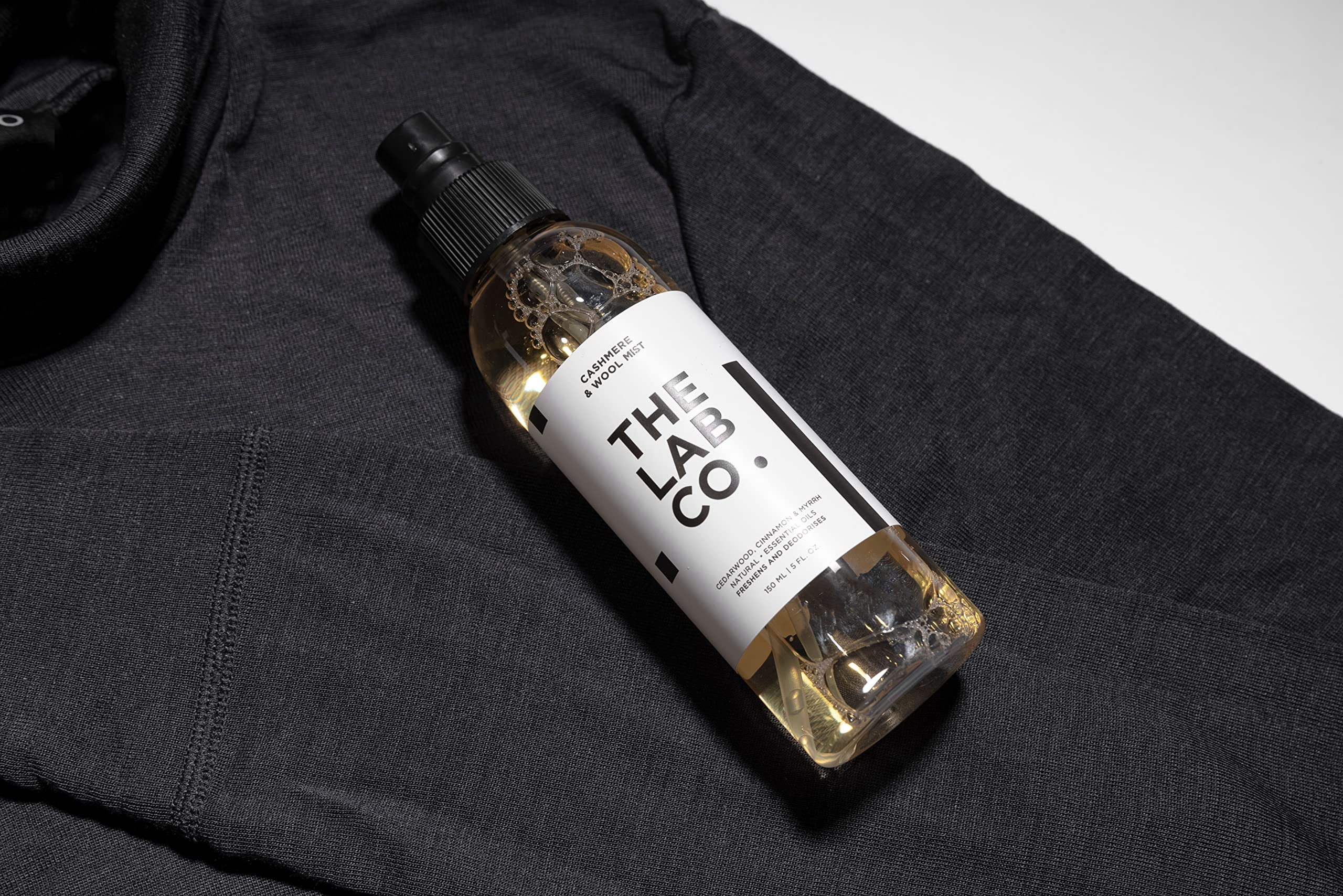 The Lab Co. Cashmere & Wool Mist Spray - Fabric Freshener for Delicates | 150 ml 5