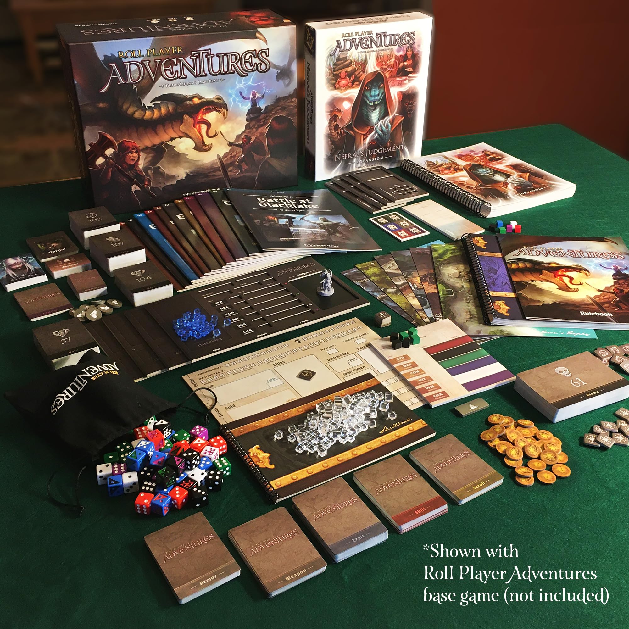 Thunderworks Games Roll Player Adventures: Nefras's Judgement Brettspiel-Erweiterung 3