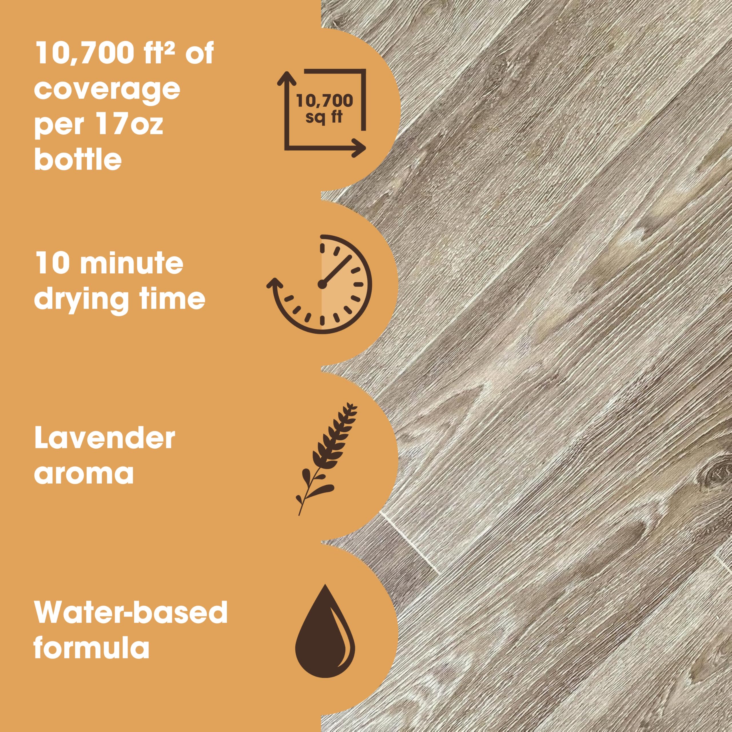 Furniture Clinic Vinyl Floor Cleaner - Super Concentrated | Makes 5 Litres | Lavender Scent 6
