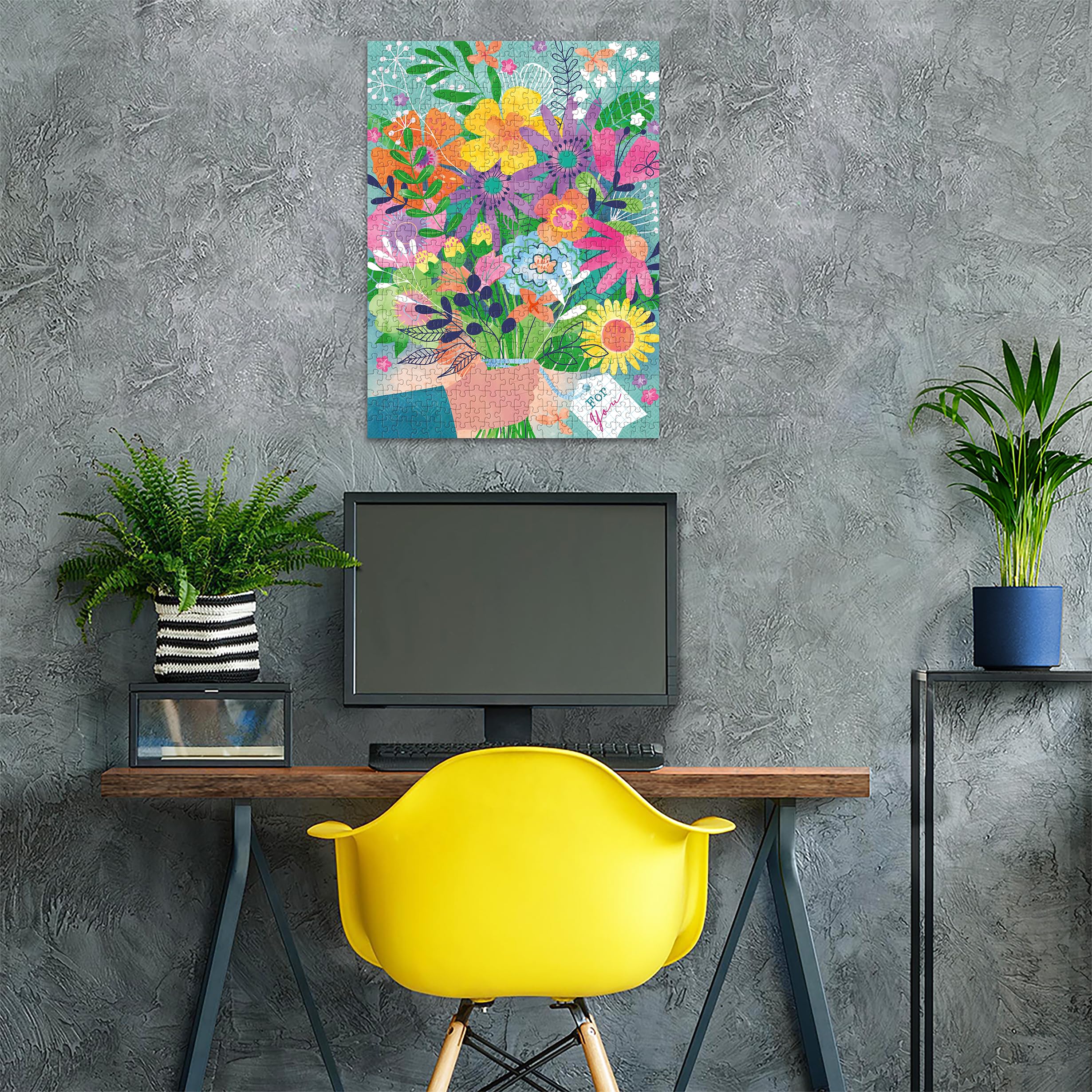 Ravensburger Flowers for You 500 Piece Jigsaw Puzzle | Glare-Free Finish | FSC Certified 5