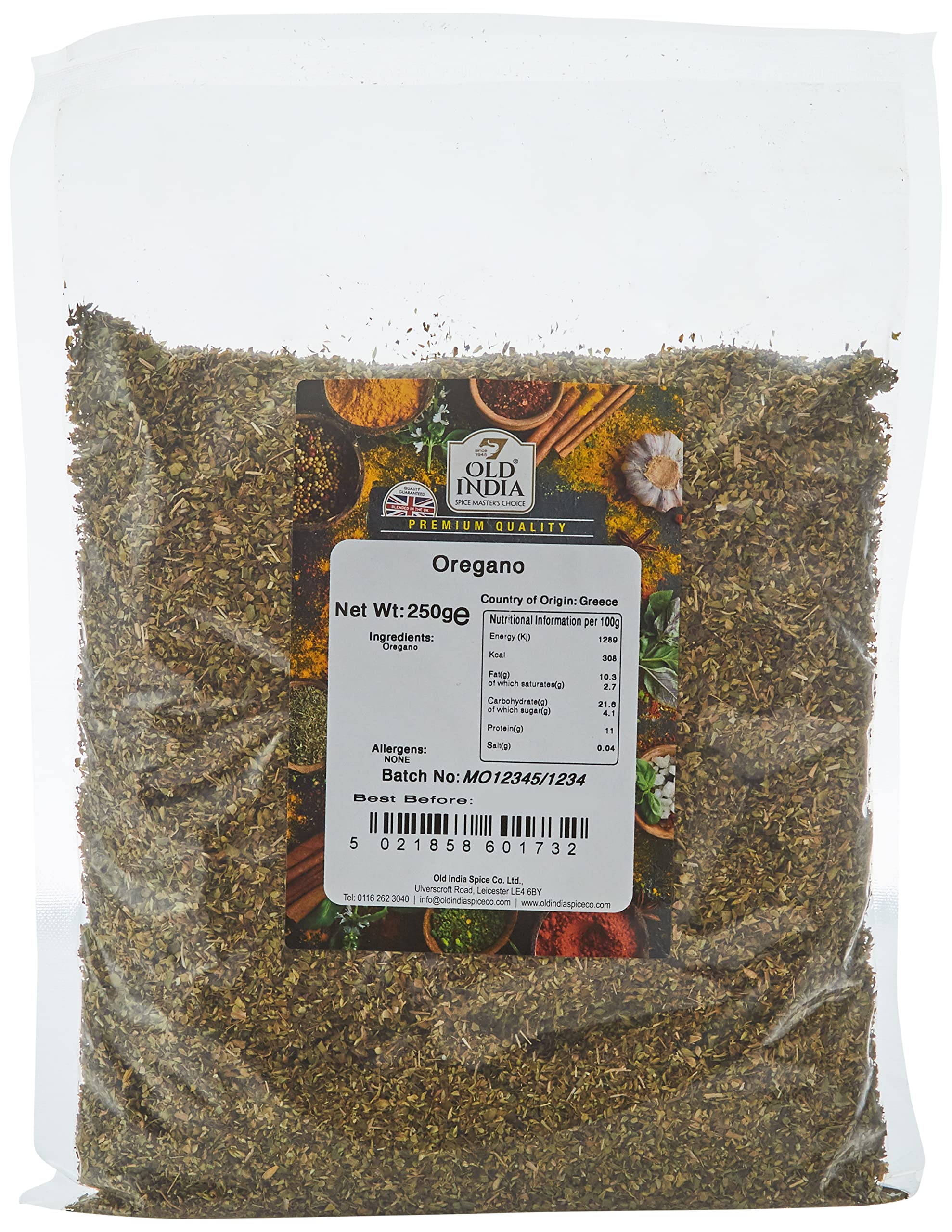Old India Oregano Powder 250g | 100% Natural & Additive Free