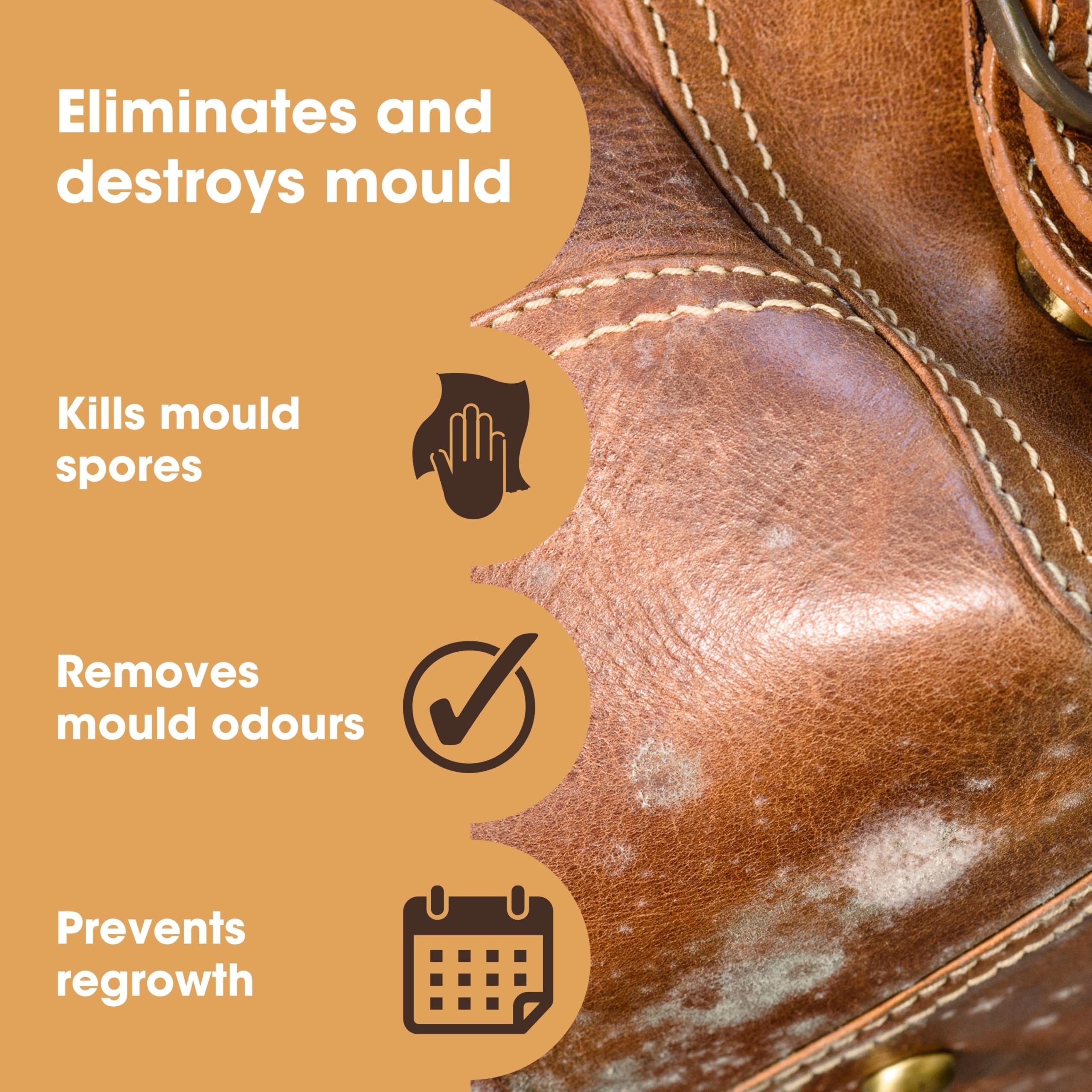 Furniture Clinic Mould Remover Spray - Kills Mould & Spores on Contact, Prevents Re-growth | 500 ml