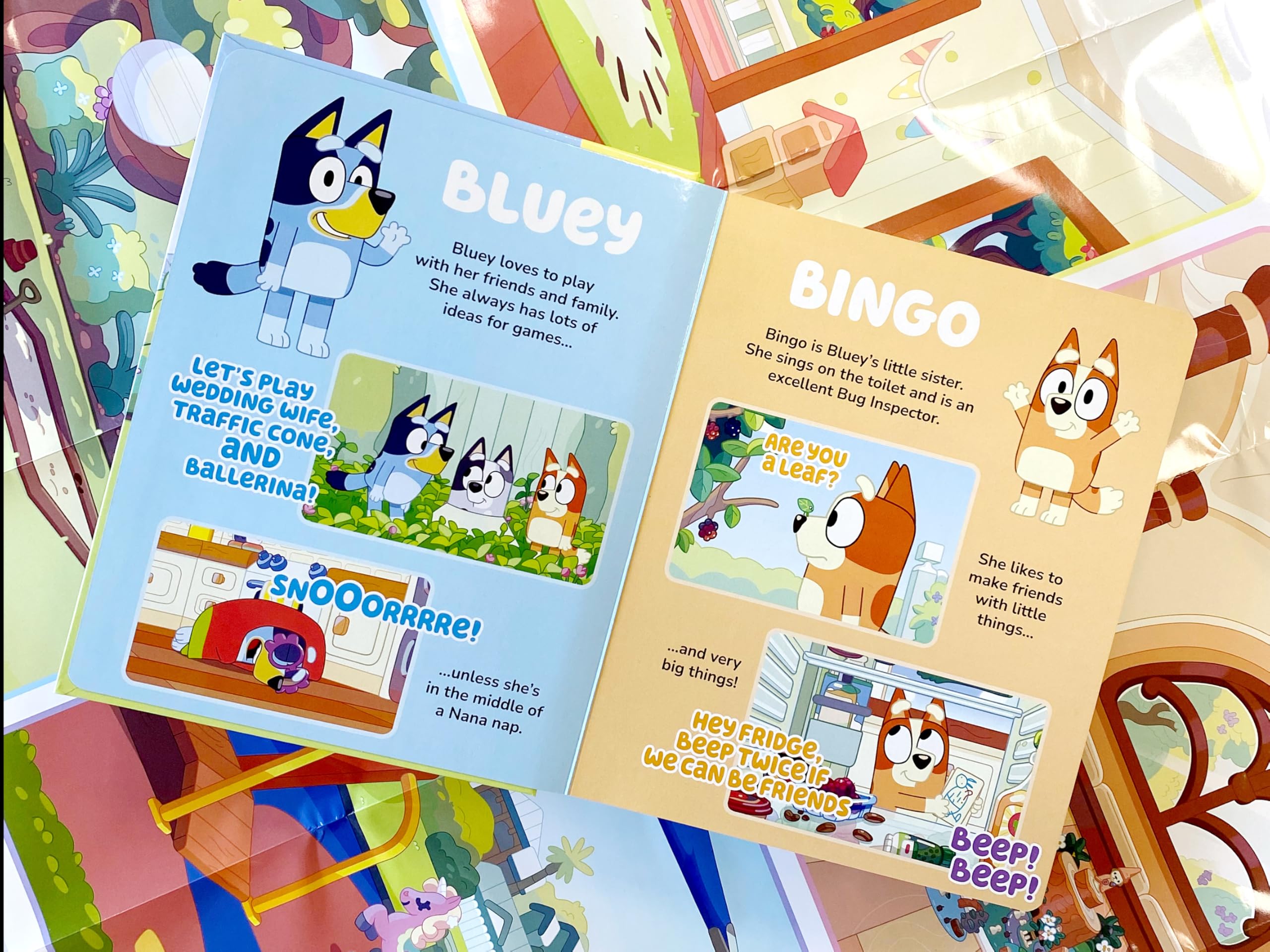 Phidal BBC Bluey My Busy Books Activity Book | 1 Storybook, 10 Figurines, 1 Playmat | Ages 2-4 5