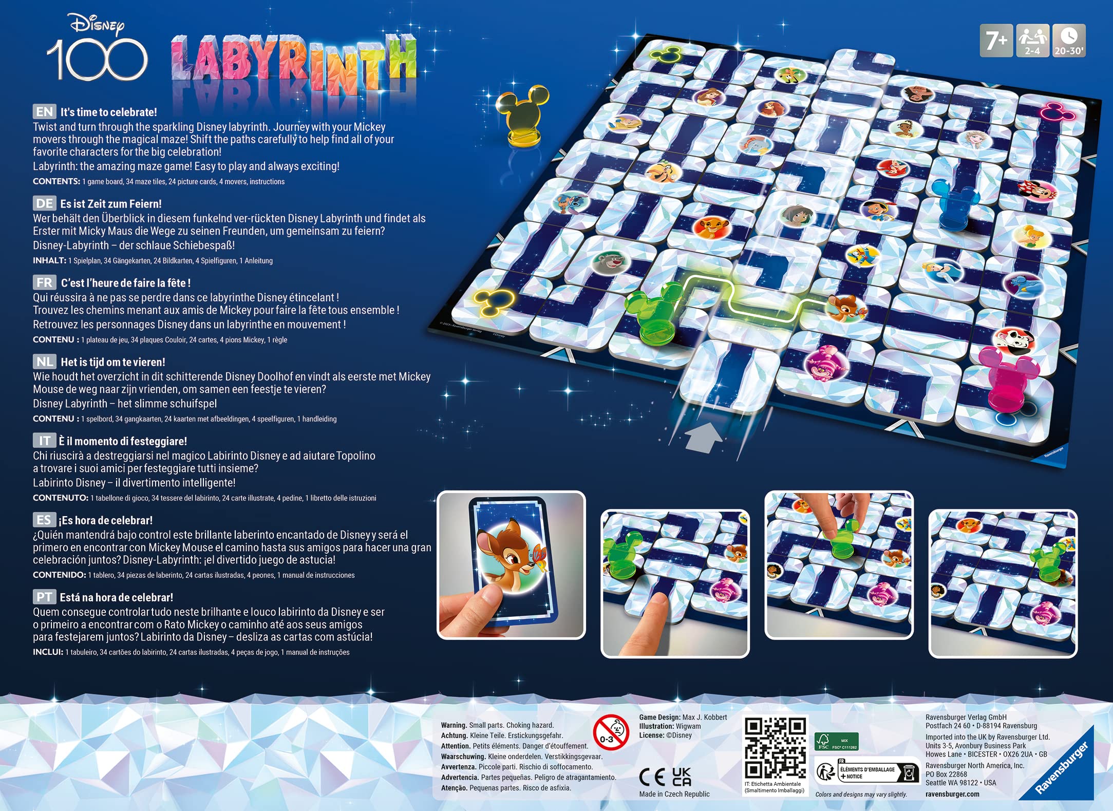 Ravensburger Disney 100th Anniversary Edition Labyrinth Board Game 8