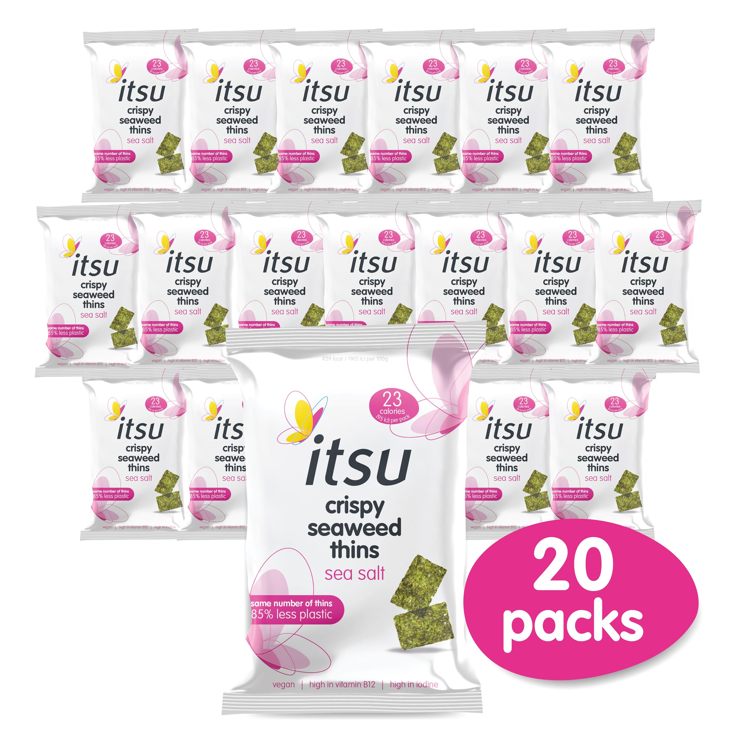Itsu - Seaweed Thins Meersalz 5g 20er Packung 6