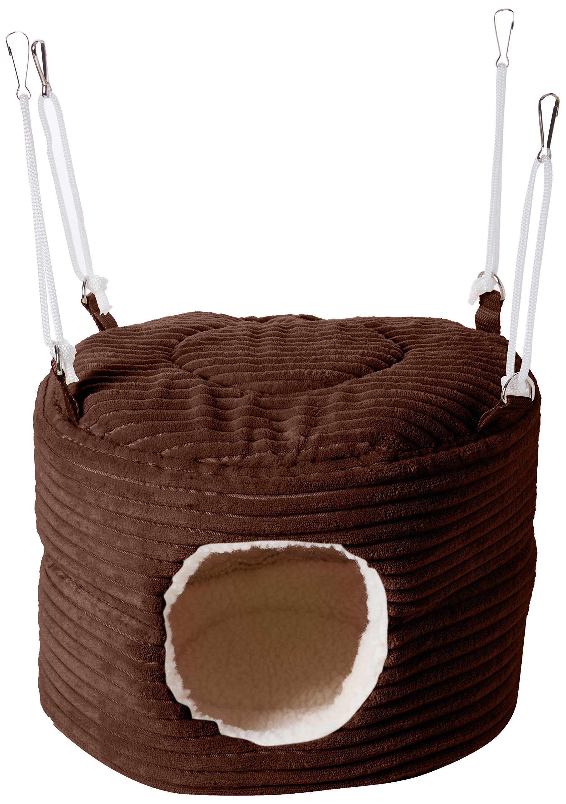 Little Friends Huge Rodent-Hive Toy - Luxury Chocolate | Freestanding or Hanging | 30x30x25cm 1