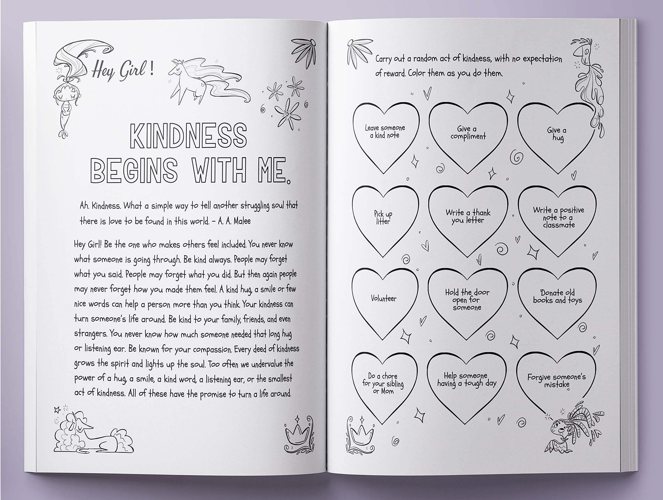 Hey Girl! Empowering Journal for Girls by Pragya Tomar | Gratitude & Mindfulness Paperback 9