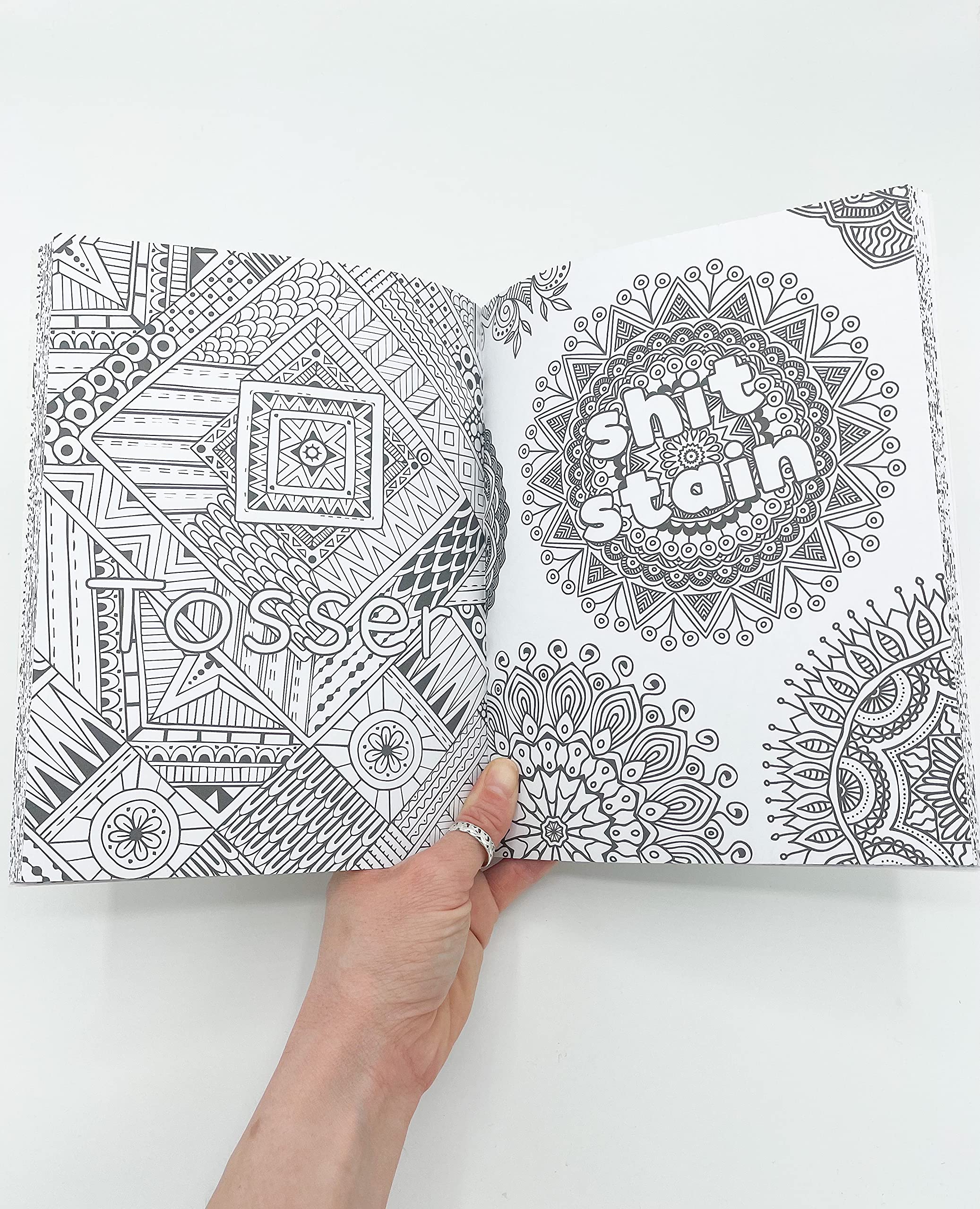 Summersdale Keep F*cking Calm and Colour On - Adult Humour Colouring Book | Paperback | 96 Pages 3