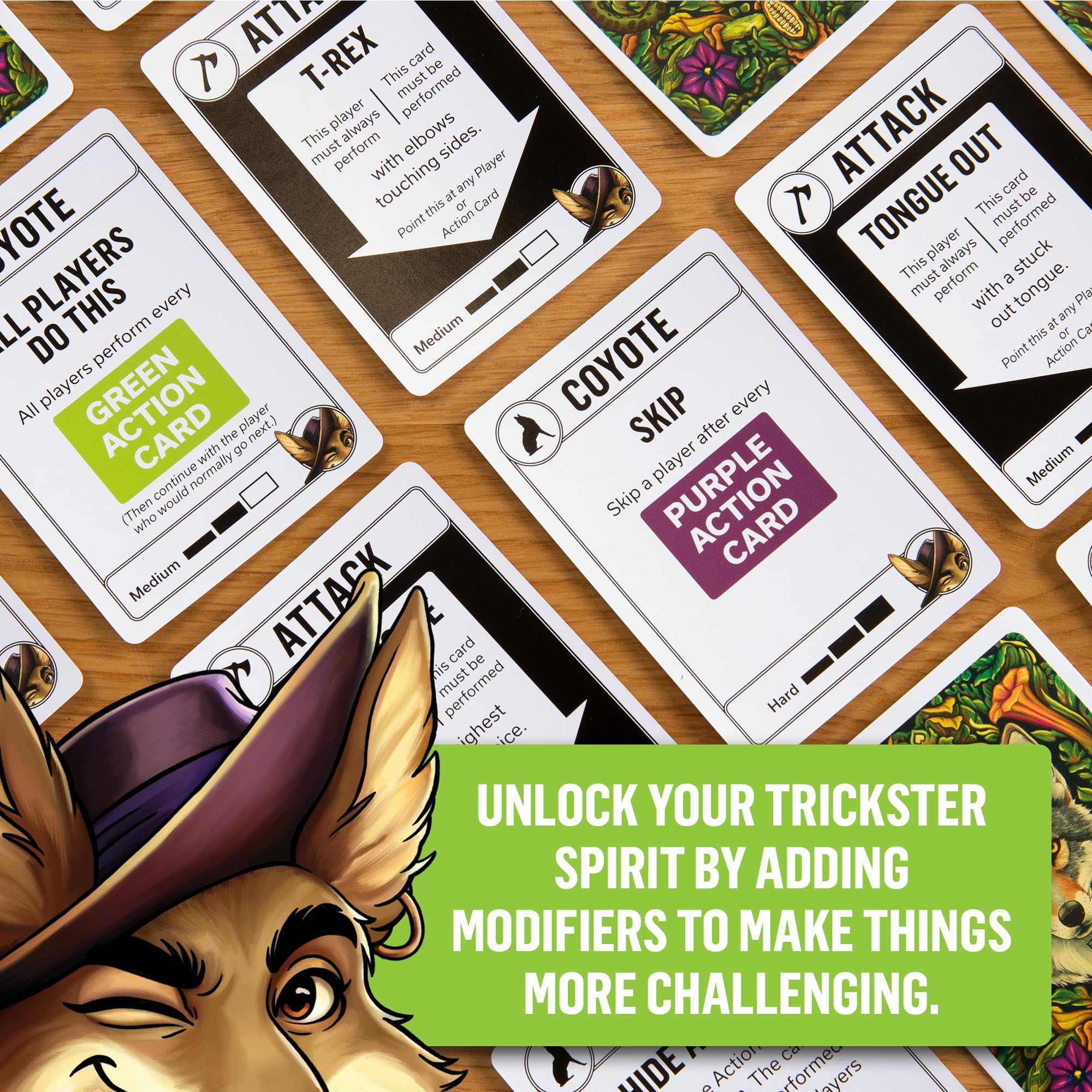 Exploding Kittens Coyote by Tim Ferriss Challenge Card Game | Cardstock | Ages 10+ 7