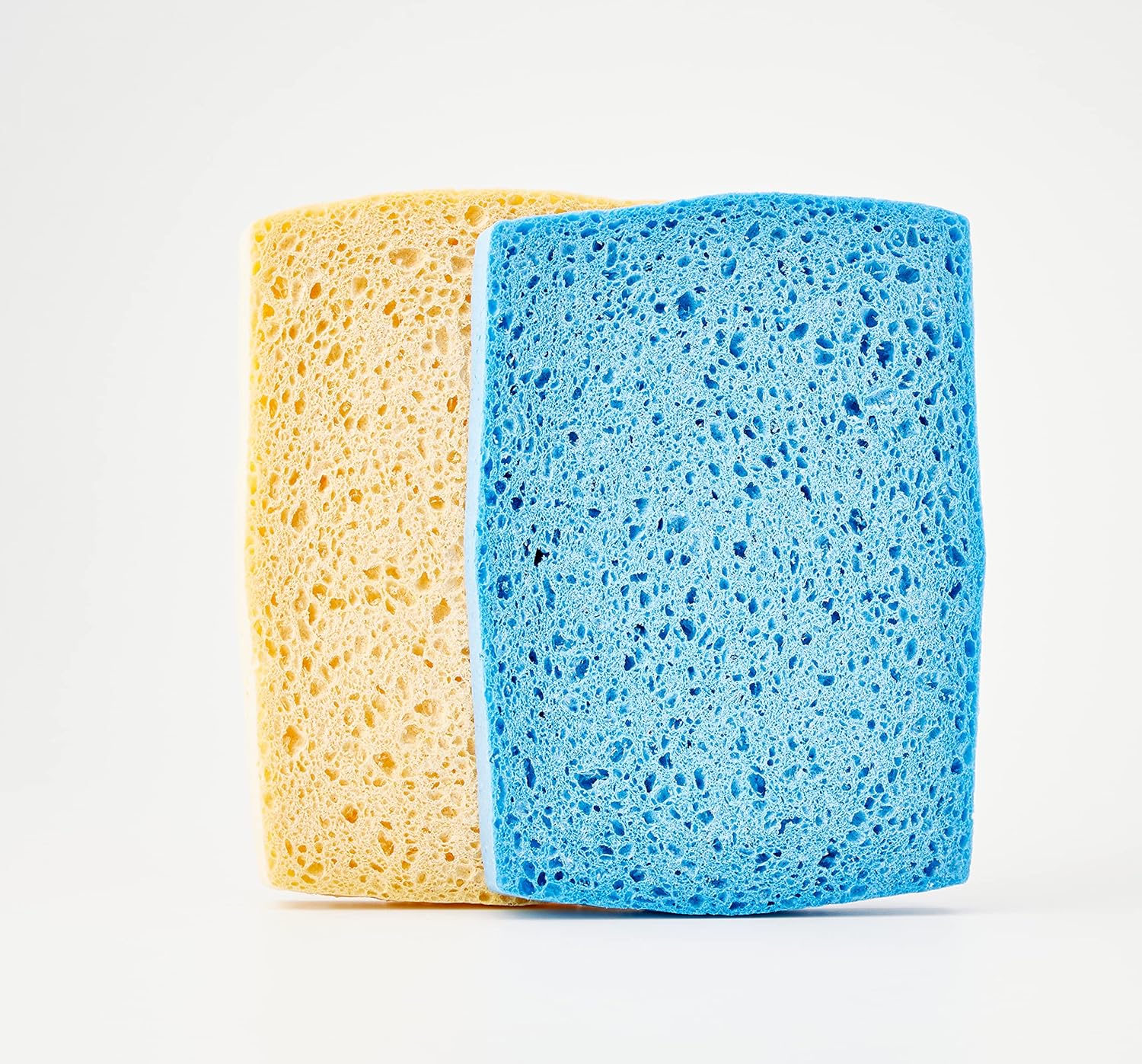 Spontex Thick Moppets 2 Pack - Extra Thick Biodegradable Sponge Wipes 6