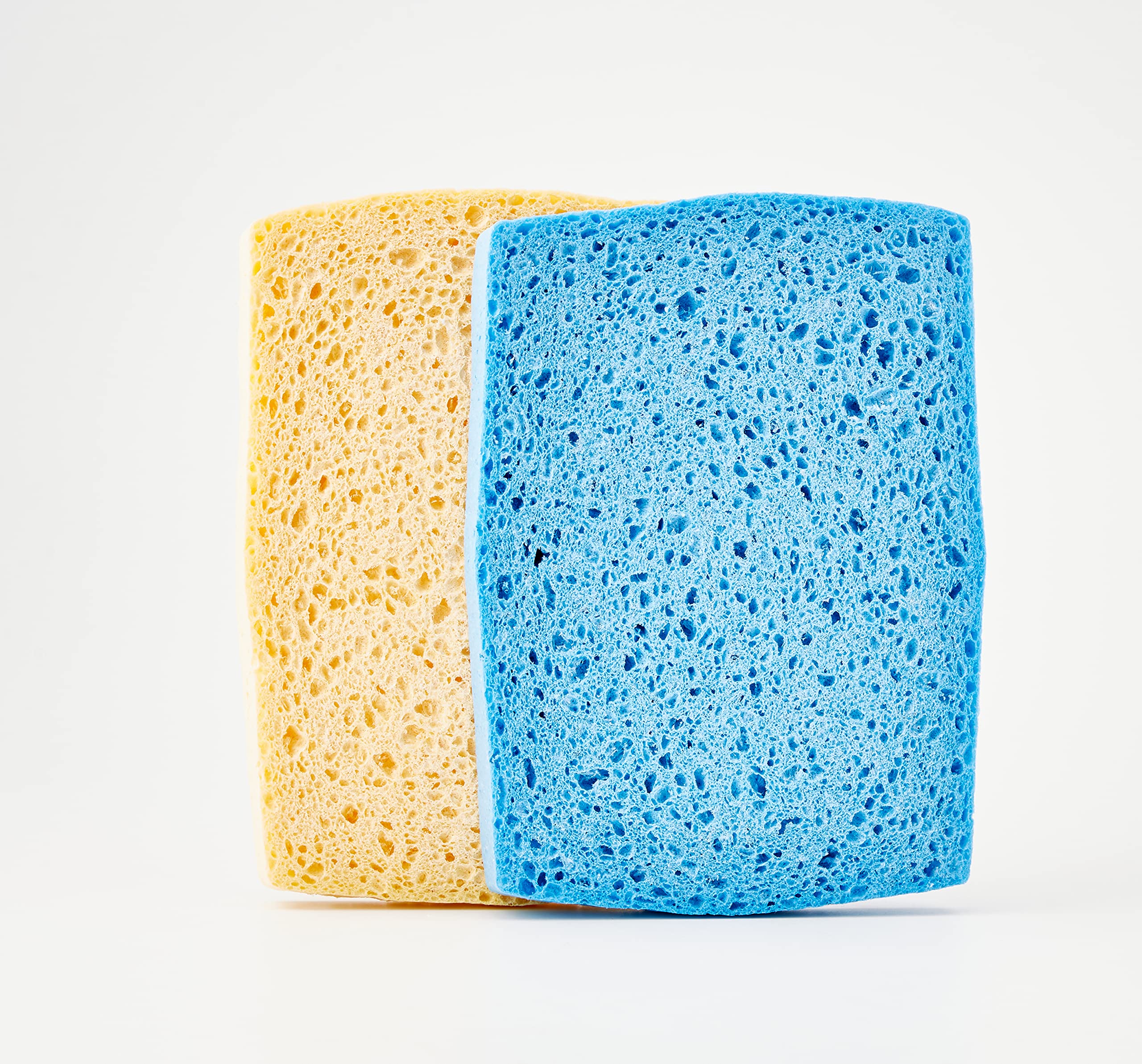 Spontex Thick Moppets 2 Pack - Extra Thick Biodegradable Sponge Wipes 9