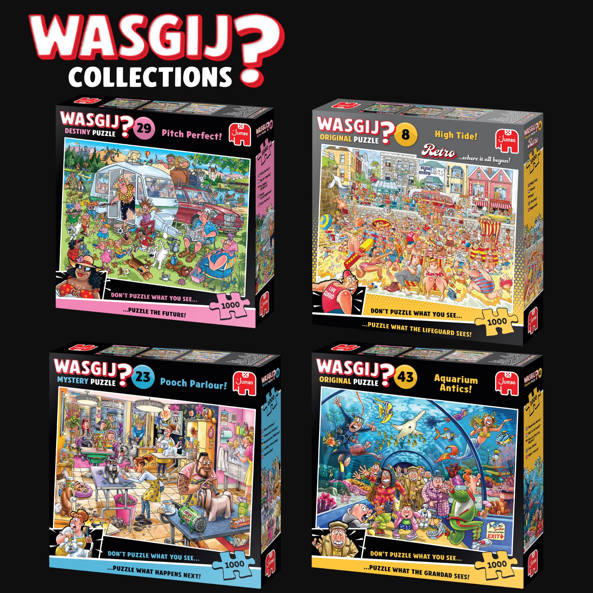 Wasgij Destiny 29 Pitch Perfect - Unique 1000 Piece Jigsaw Puzzle for Adults 4