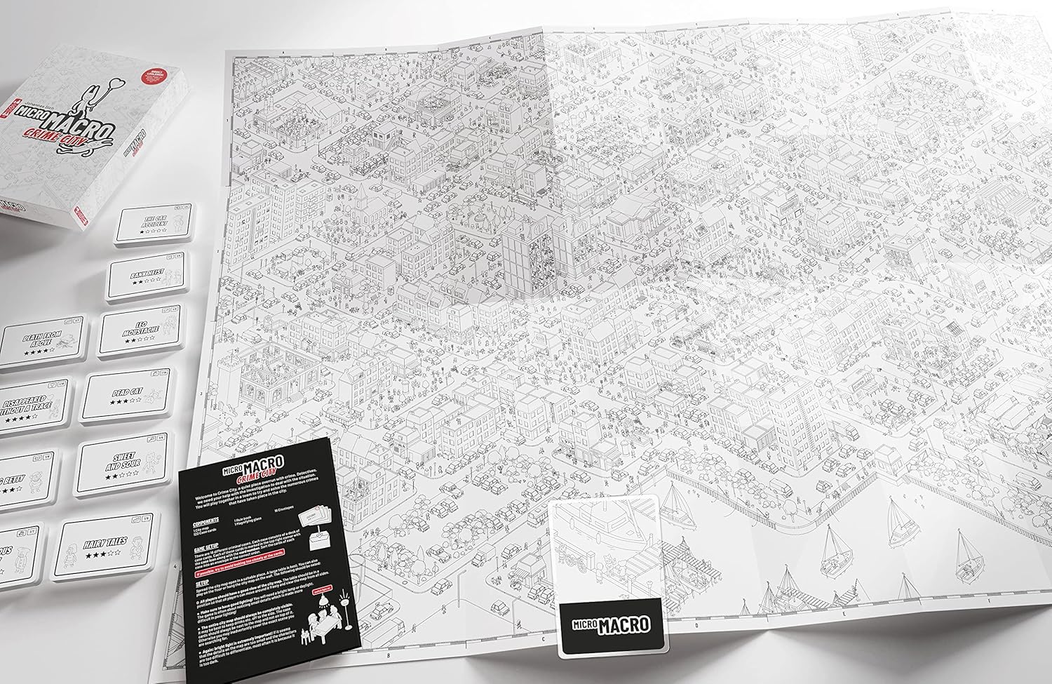Pegasus Press MicroMacro: Crime City Brettspiel 6
