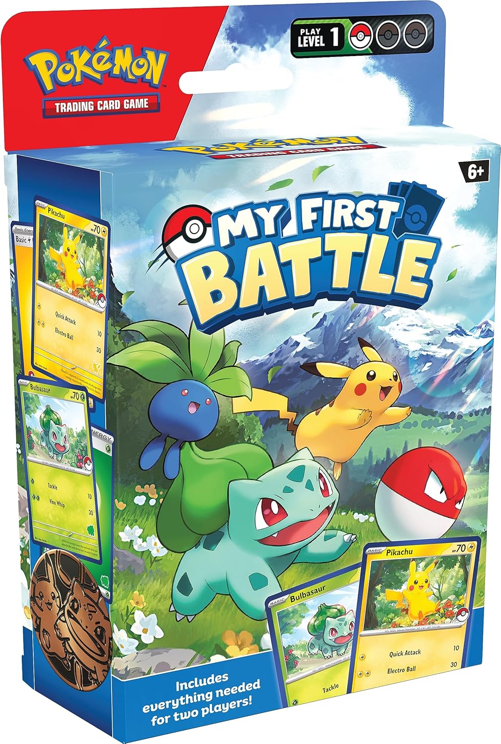 Pokémon TCG: Mein erster Kampf – Pikachu und Bulbasaur (2 spielbereite Mini-Decks &amp;
