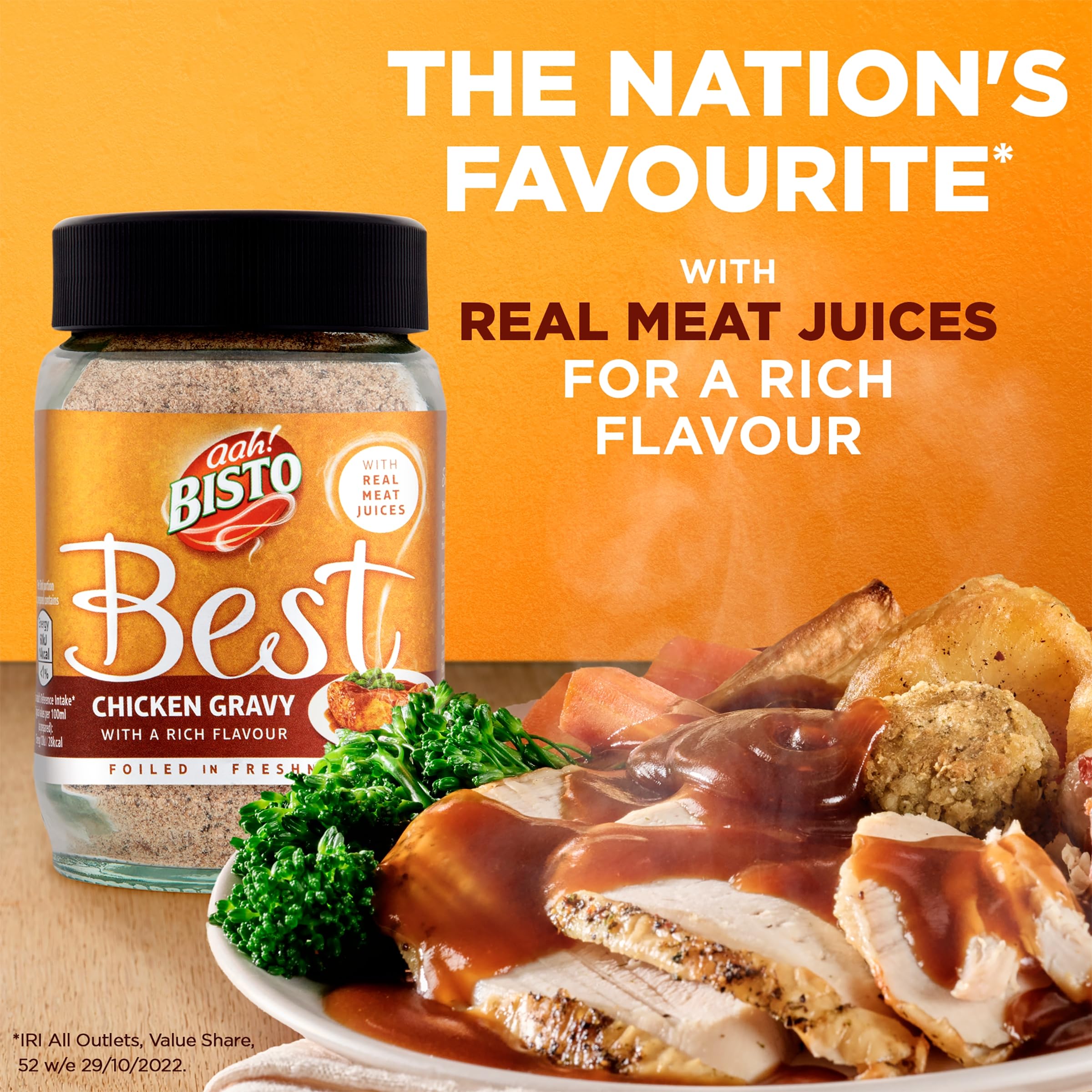 Bisto - Bestes Hühnersoßengranulat mit echtem Fleischsaft, 230 g Glas 7