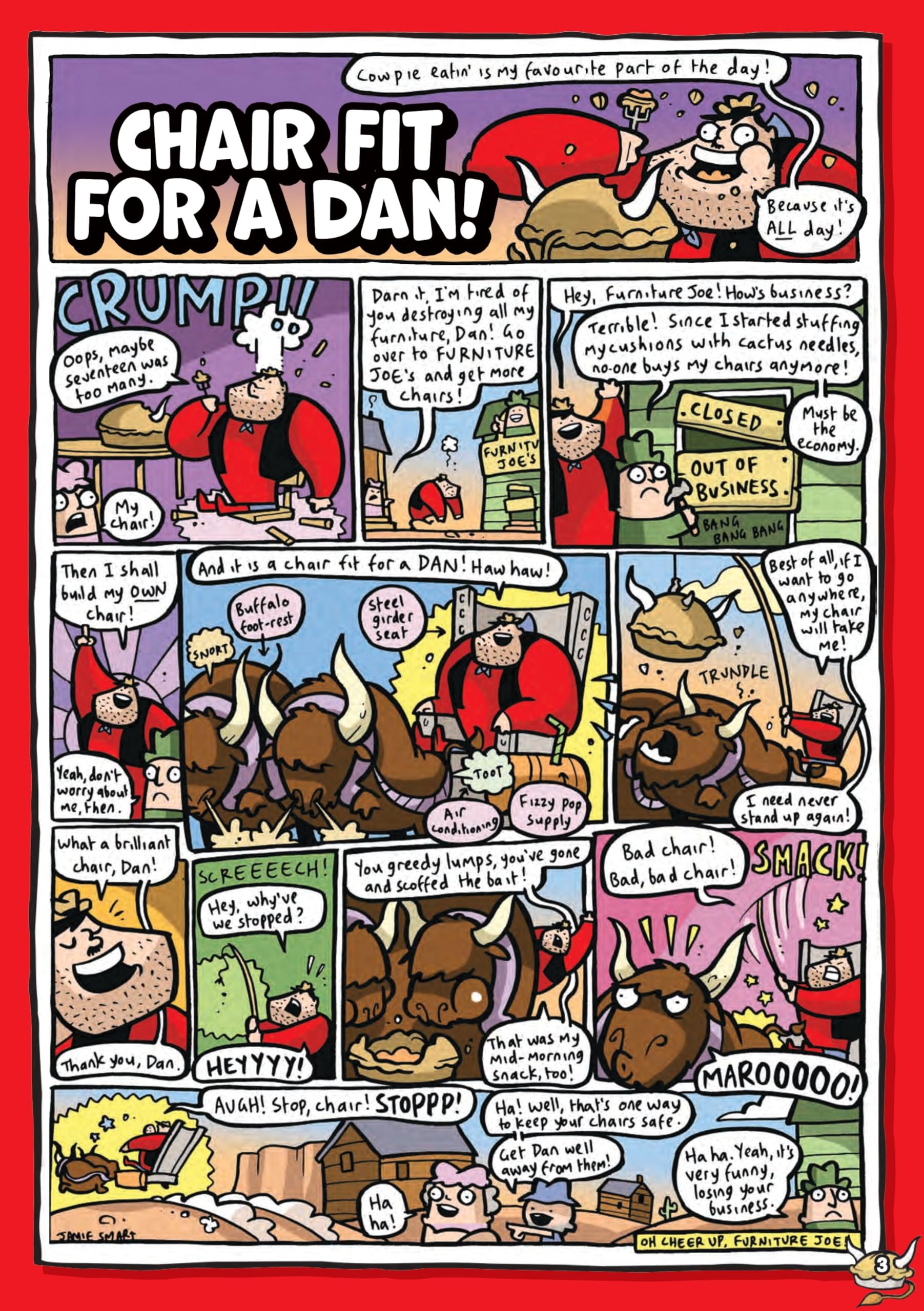 DC Thomson Dandy Presents: Desperate Dan by Jamie Smart Vol. 2 | Collection Comic | English