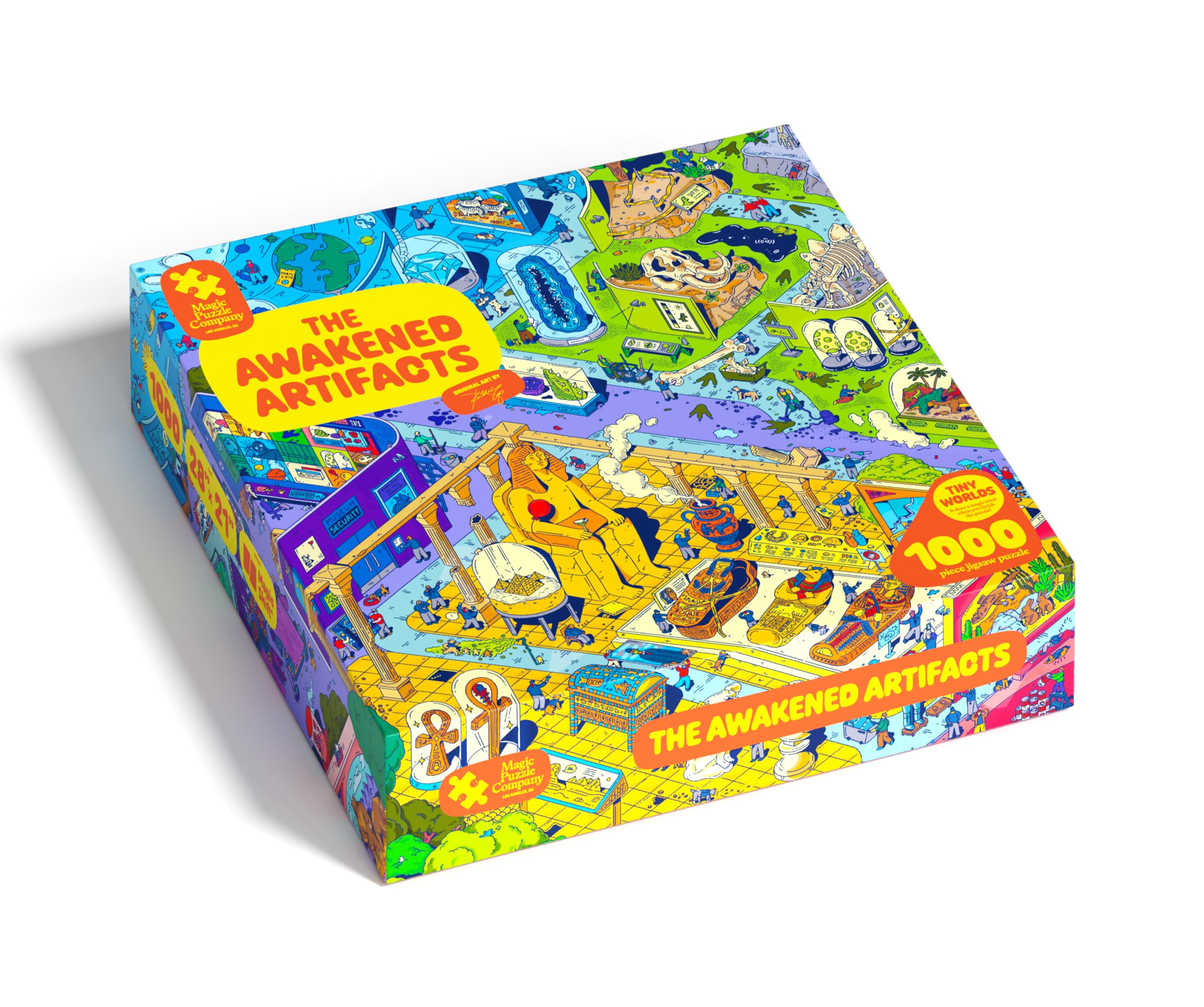 The Awakened Artifacts - 1000-Piece Magic Puzzle with Visual Illusion Ending