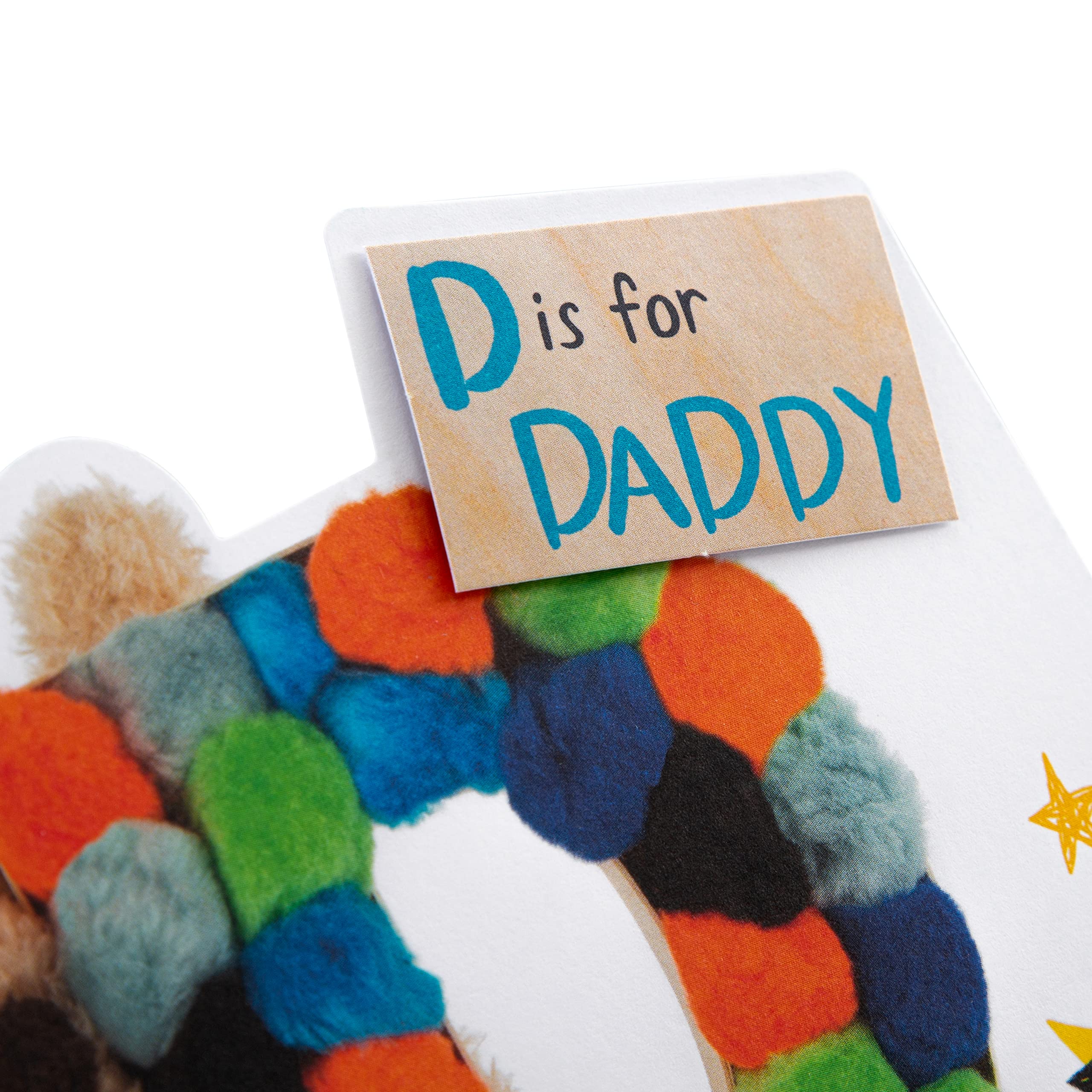 Hallmark Daddy Birthday Card - Cute Die Cut 'Wellibobs' Design | 16cm Square 4
